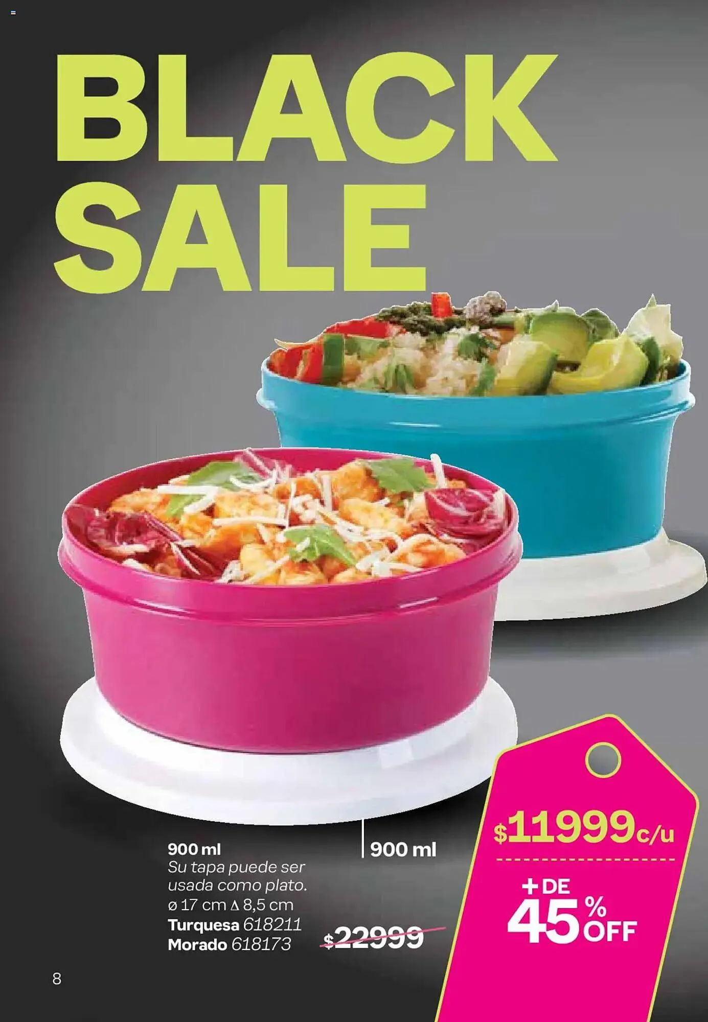 Ofertas de Catálogo Tupperware 29 de noviembre al 2 de diciembre 2024 - Página 8 del catálogo