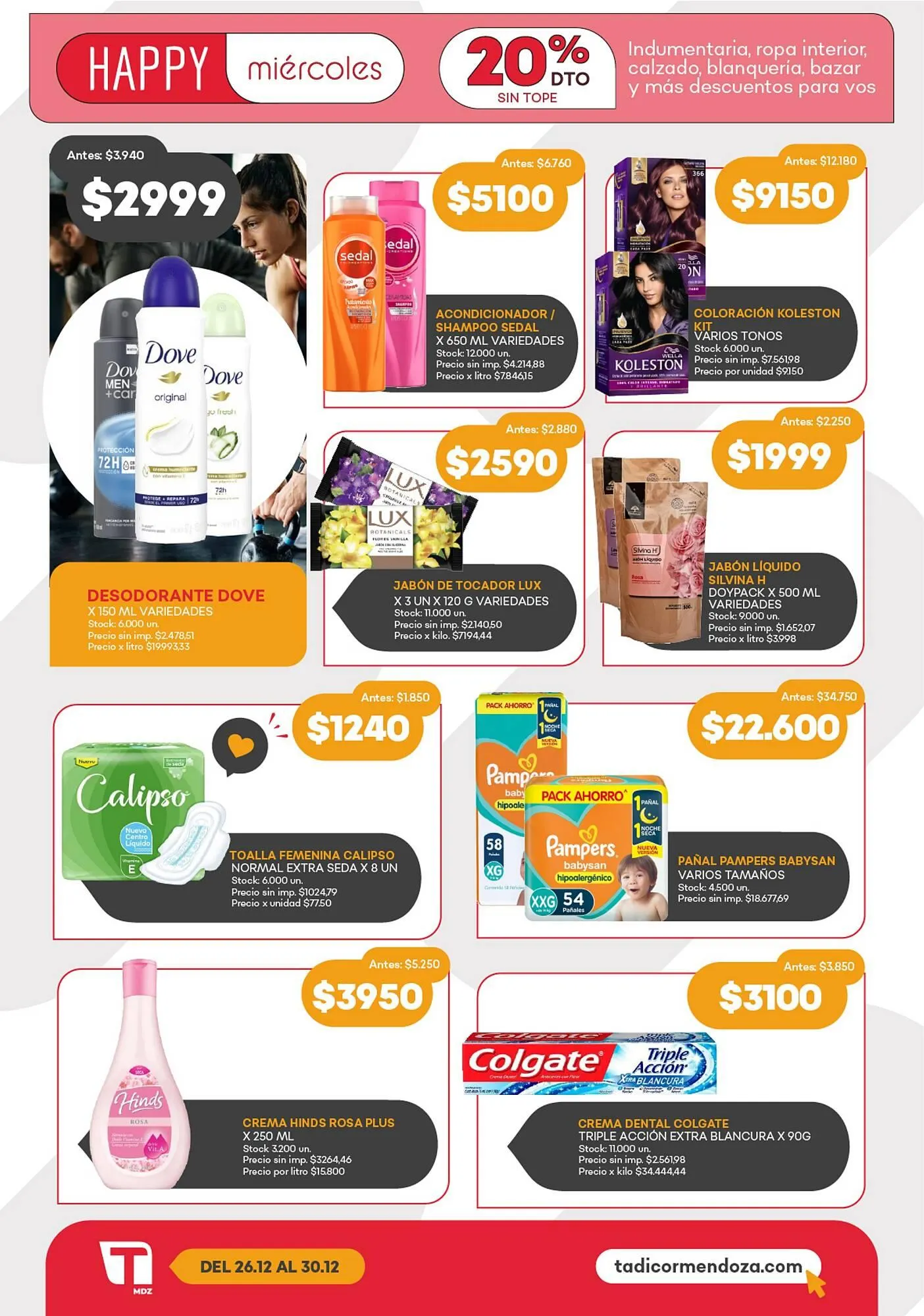 Ofertas de Catálogo Supermercados Tadicor 26 de diciembre al 30 de diciembre 2025 - Página 7 del catálogo