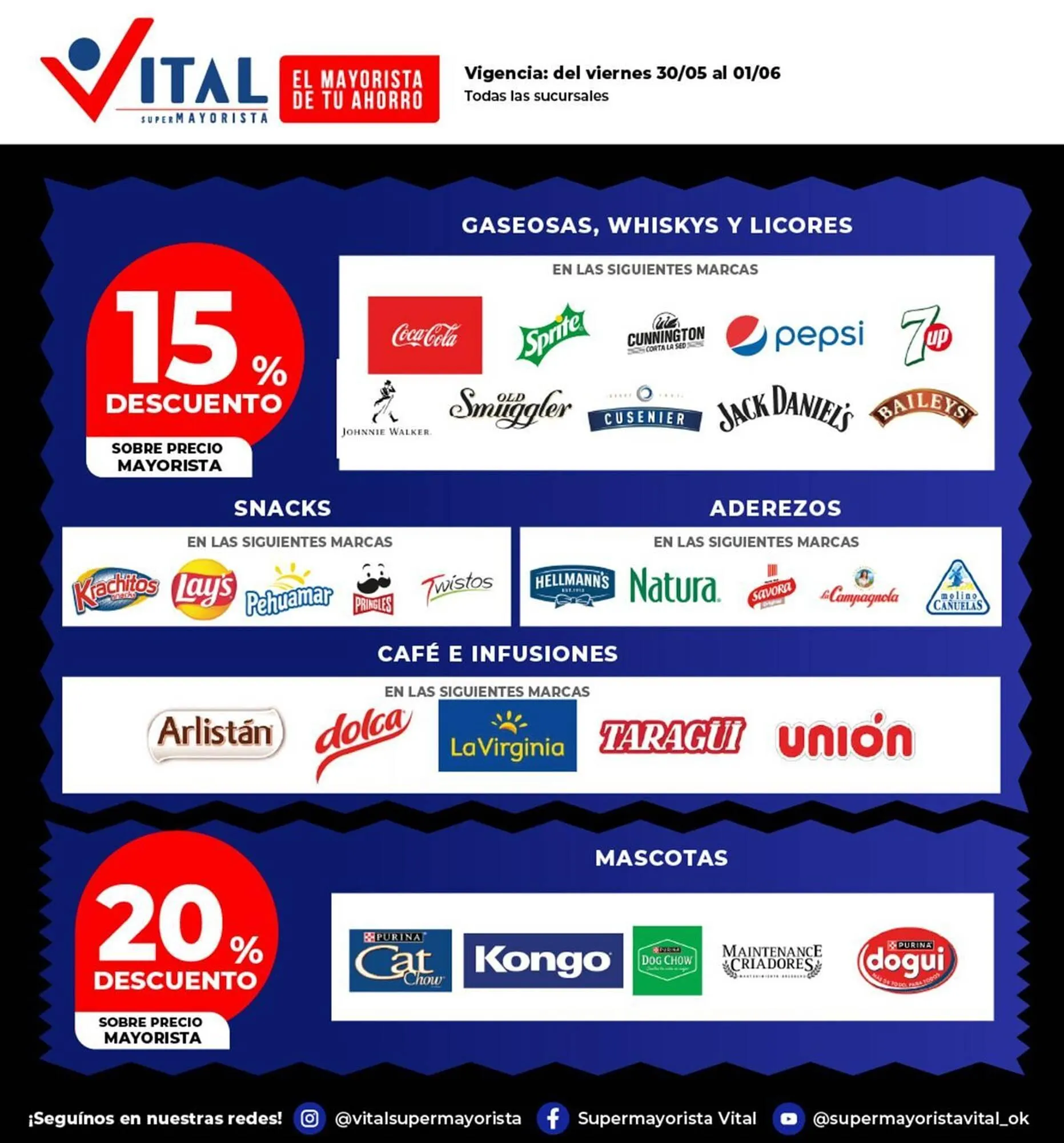 Ofertas de Catálogo Supermayorista Vital 31 de mayo al 1 de junio 2025 - Página 5 del catálogo