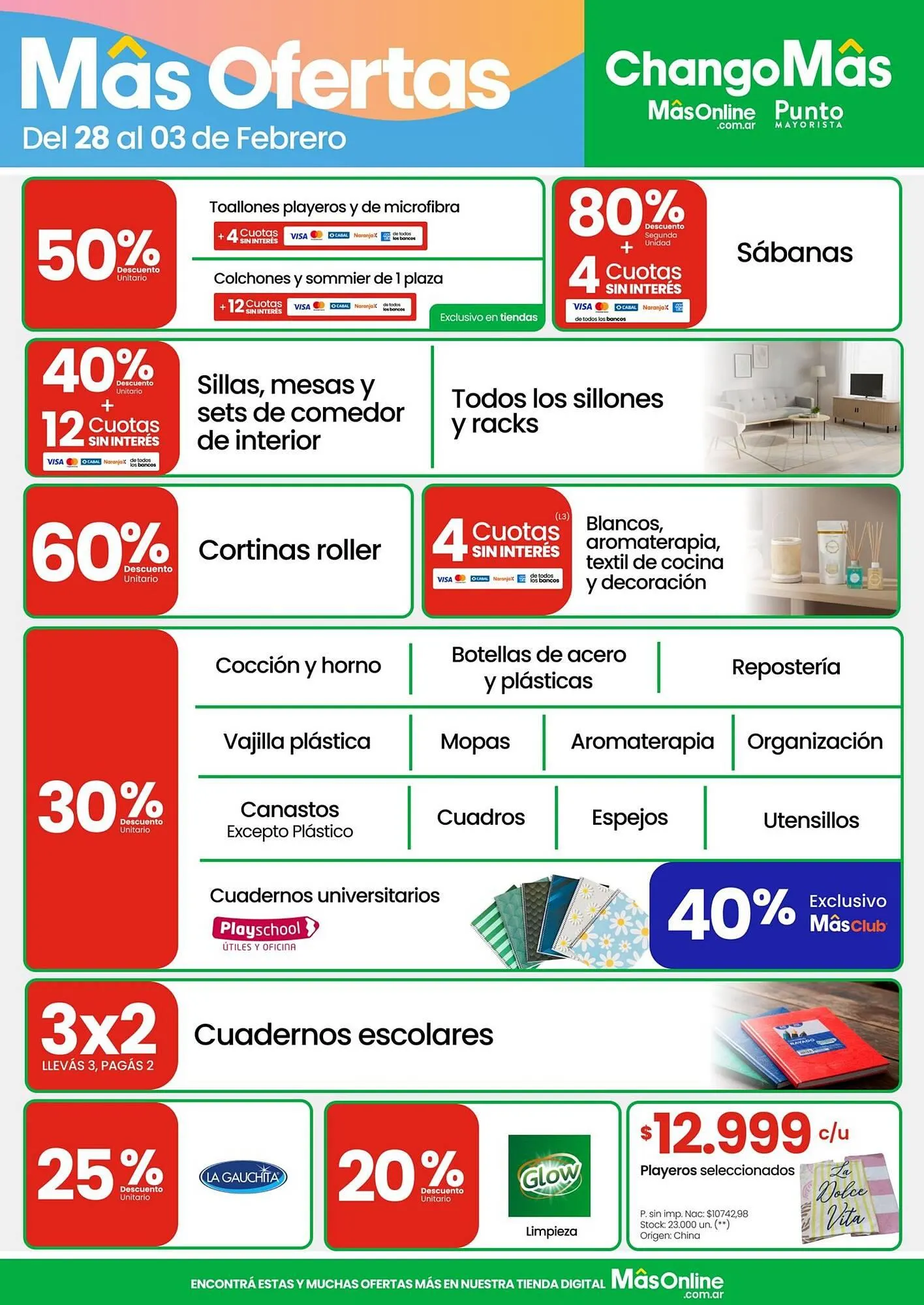 Ofertas de Catálogo Changomas 28 de enero al 3 de febrero 2026 - Página 7 del catálogo