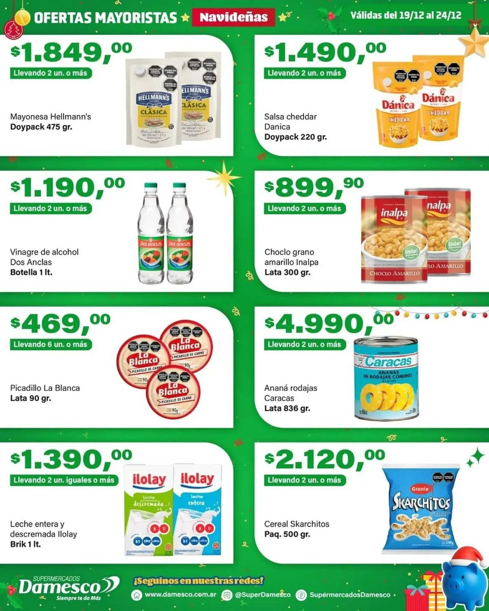 Ofertas de Catálogo Supermercados Damesco 19 de diciembre al 24 de diciembre 2025 - Página 6 del catálogo