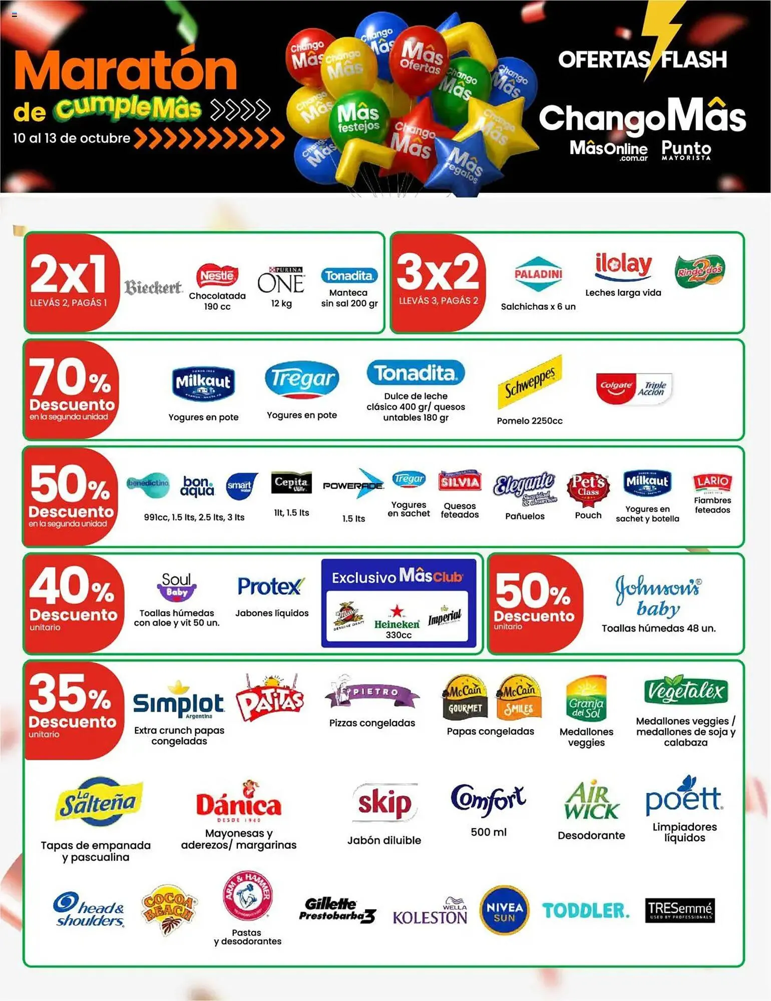 Ofertas de Catálogo Changomas 10 de octubre al 13 de octubre 2025 - Página 2 del catálogo