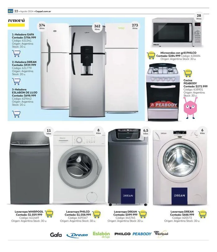 Ofertas de Catálogo Coppel 7 de agosto al 31 de agosto 2024 - Página 22 del catálogo