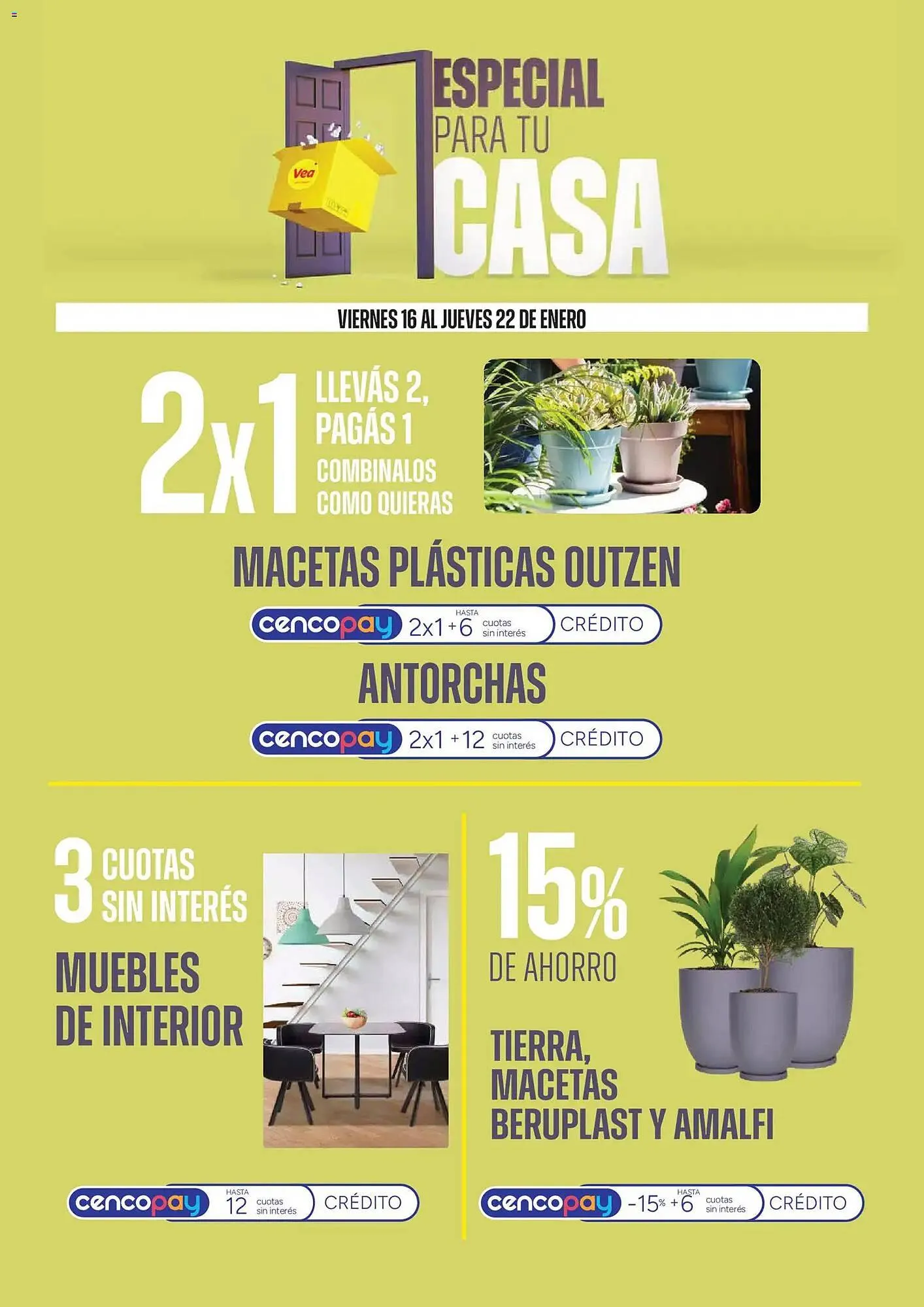 Ofertas de Catálogo Supermercados Vea 16 de enero al 22 de enero 2026 - Página 6 del catálogo