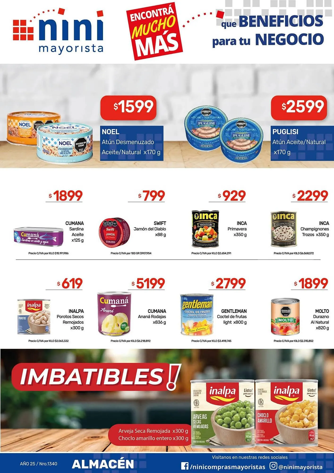 Ofertas de Catálogo Nini Mayorista 30 de diciembre al 4 de enero 2026 - Página 21 del catálogo