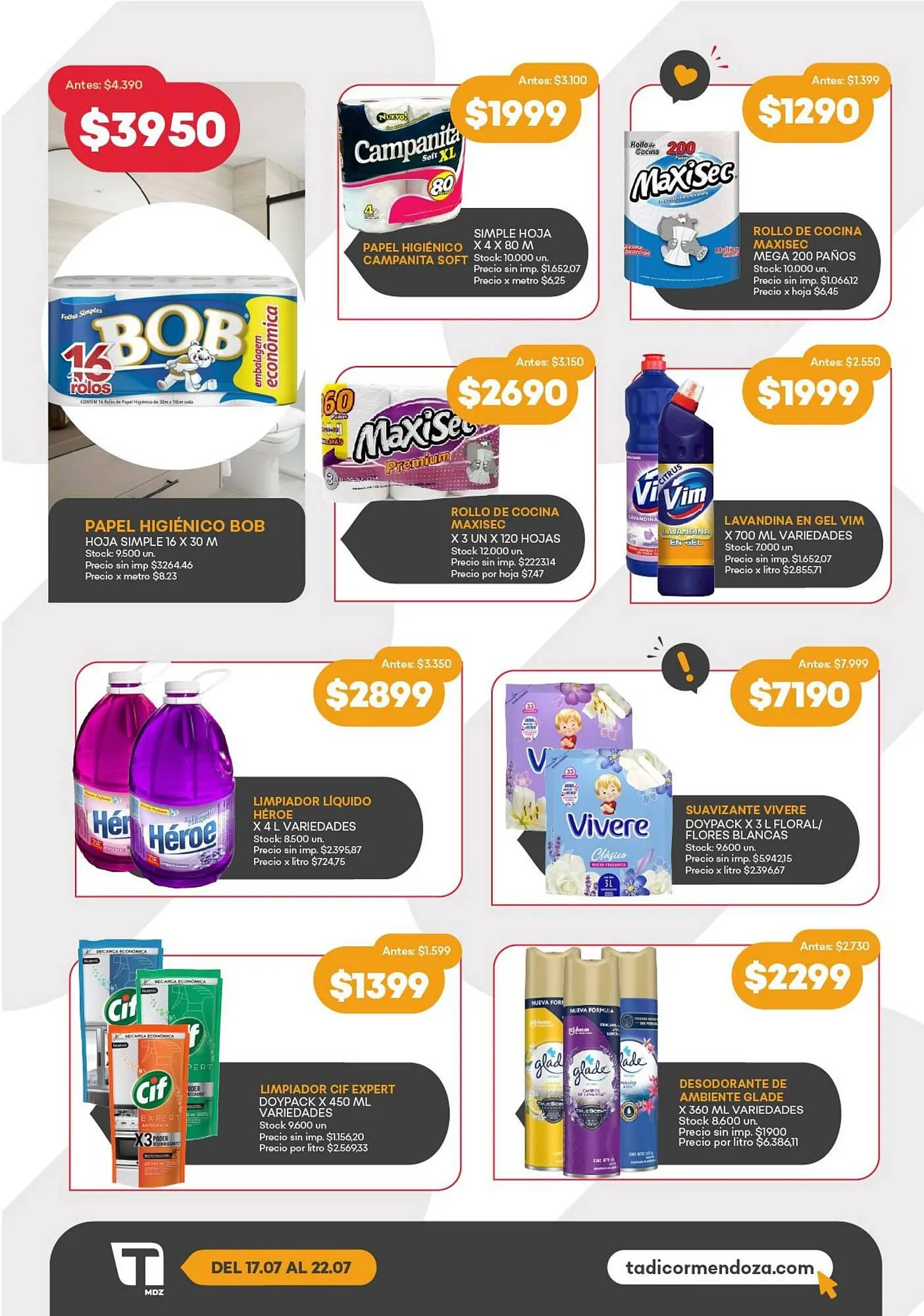 Ofertas de Catálogo Supermercados Tadicor 16 de julio al 24 de julio 2025 - Página 7 del catálogo