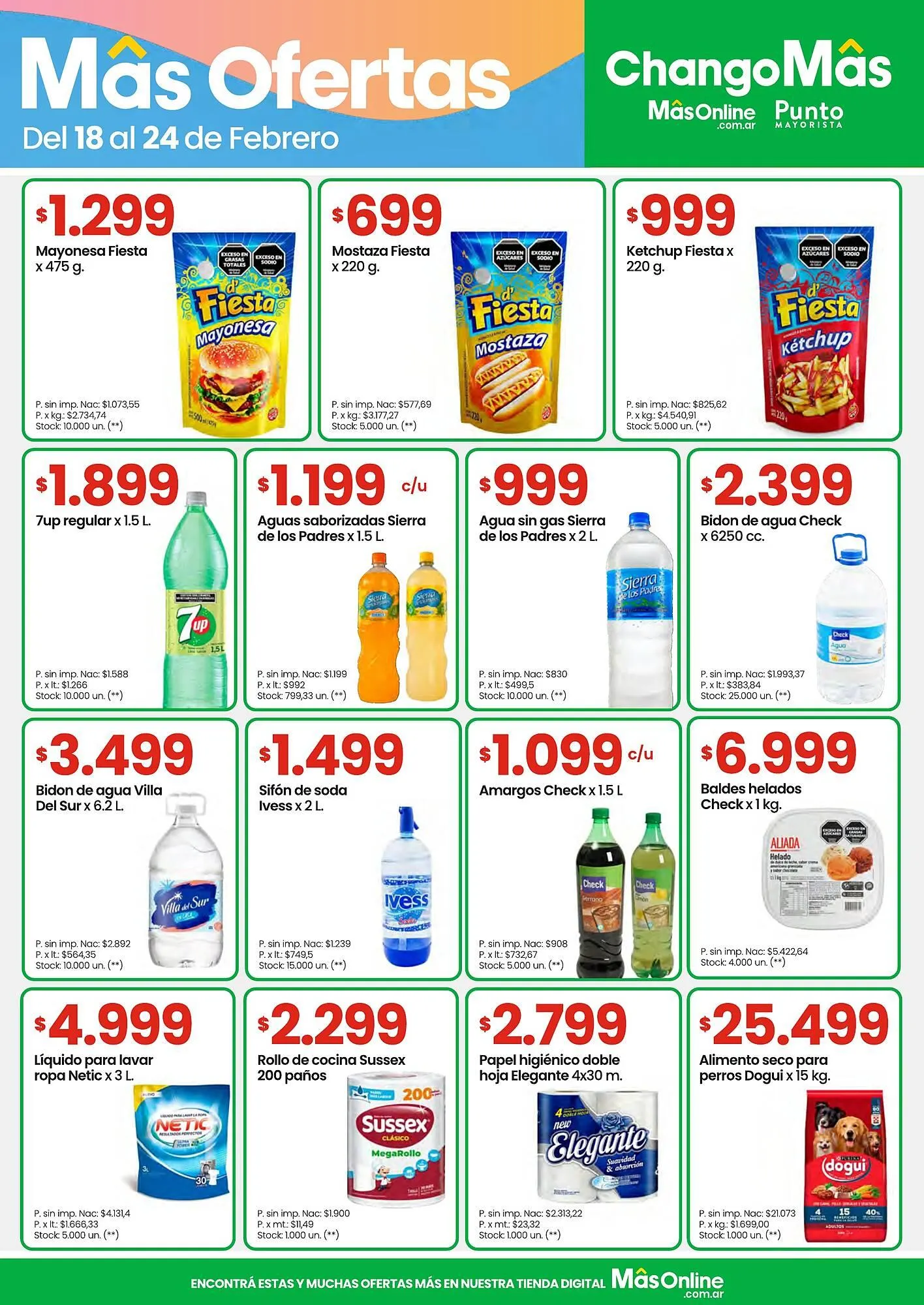 Ofertas de Catálogo Changomas 18 de febrero al 24 de febrero 2026 - Página 7 del catálogo