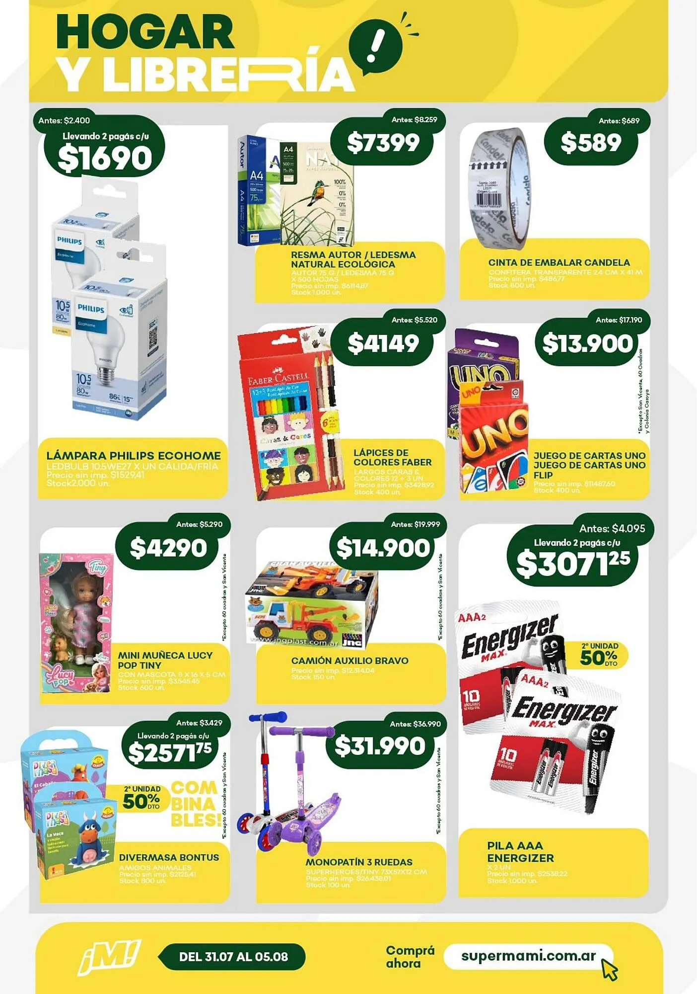 Ofertas de Catálogo Super MAMI 30 de julio al 7 de agosto 2025 - Página 6 del catálogo
