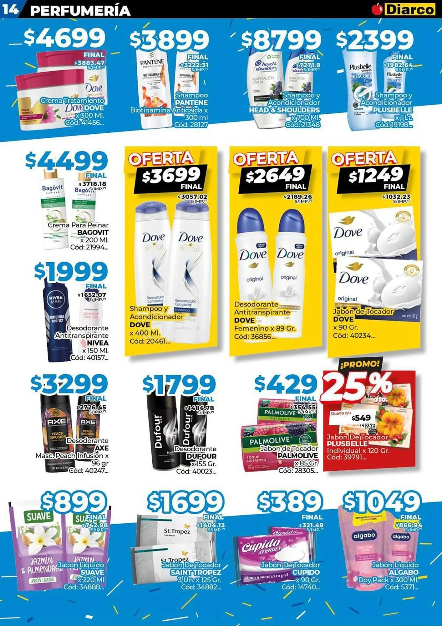 Ofertas de Catálogo Diarco 4 de agosto al 8 de agosto 2025 - Página 14 del catálogo