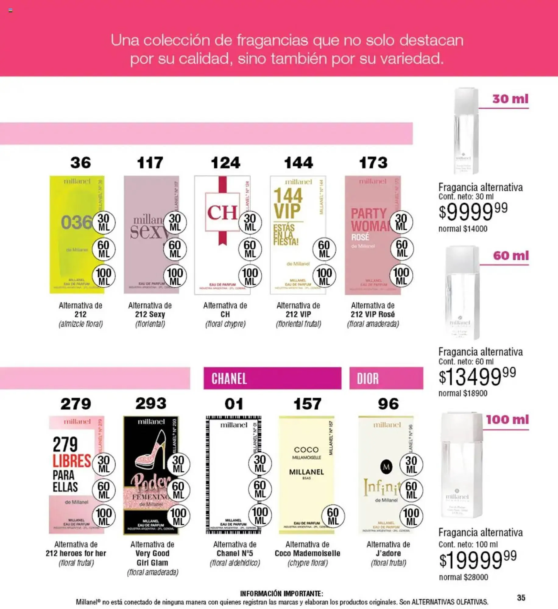 Ofertas de Catálogo Millanel Cosmética 26 de mayo al 23 de junio 2025 - Página 35 del catálogo