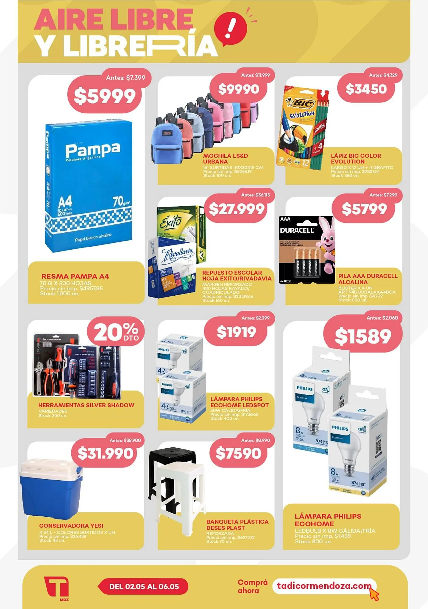 Ofertas de Catálogo Supermercados Tadicor 2 de mayo al 2 de junio 2025 - Página 10 del catálogo