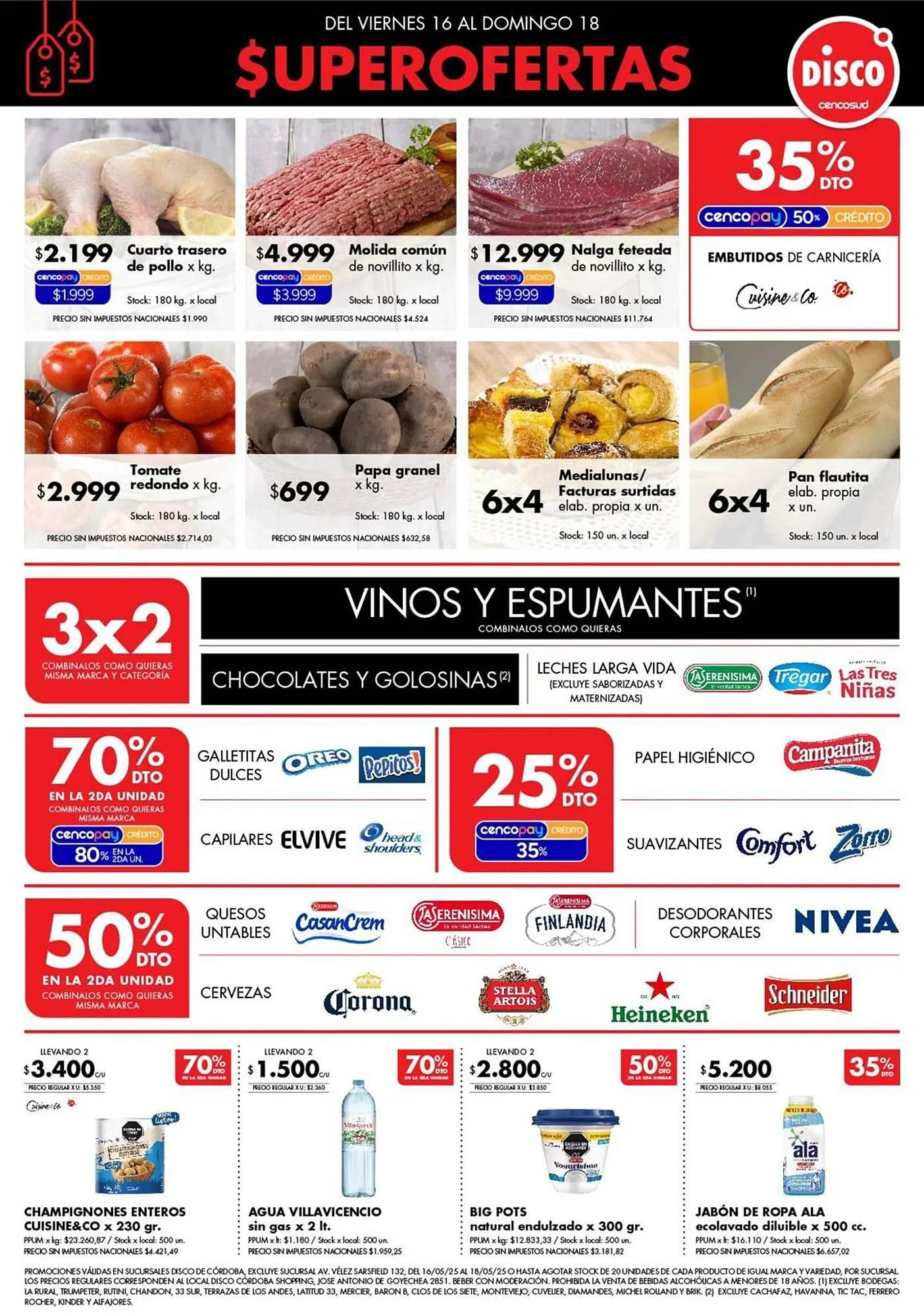 Ofertas de Catálogo Disco 16 de mayo al 18 de mayo 2025 - Página 1 del catálogo