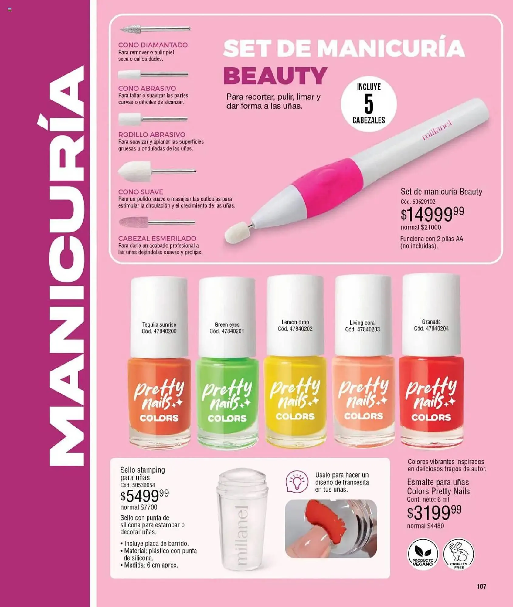 Ofertas de Catálogo Millanel Cosmética 31 de marzo al 27 de abril 2025 - Página 107 del catálogo