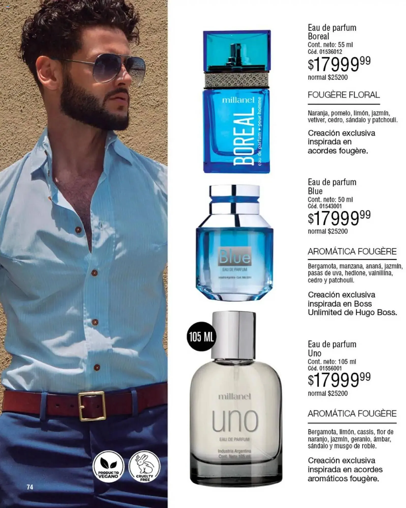 Ofertas de Catálogo Millanel Cosmética 21 de julio al 18 de agosto 2025 - Página 74 del catálogo