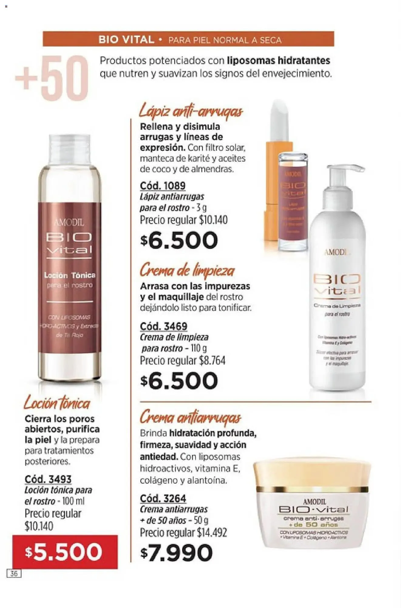 Ofertas de Catálogo Amodil 1 de marzo al 31 de marzo 2026 - Página 36 del catálogo
