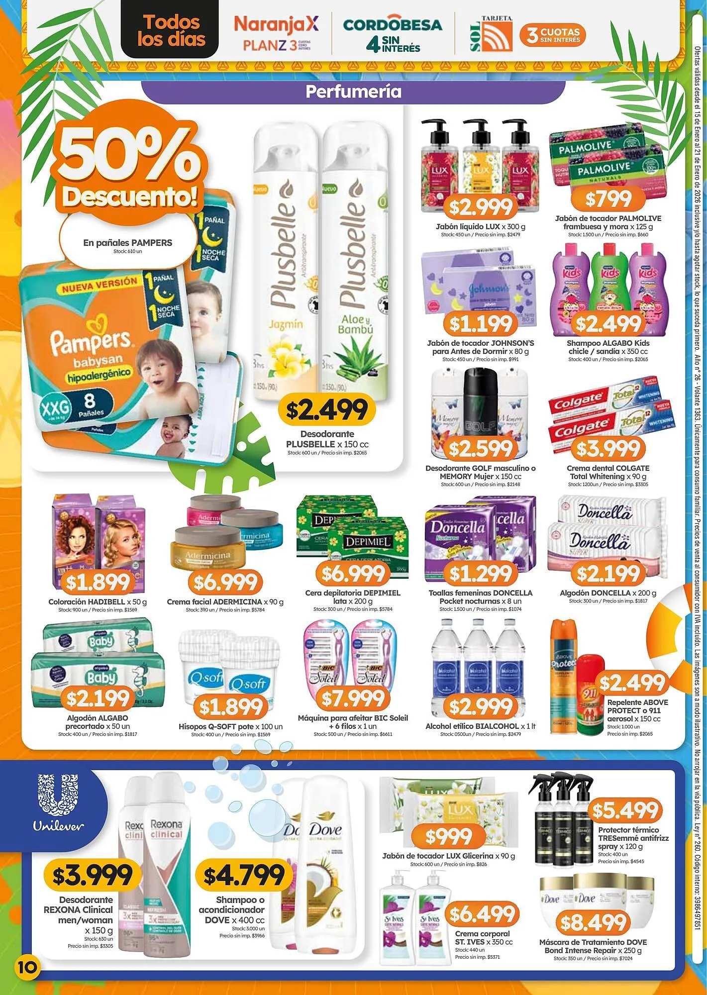 Ofertas de Folleto Cordiez 15 de enero al 21 de enero 2026 - Página 10 del catálogo