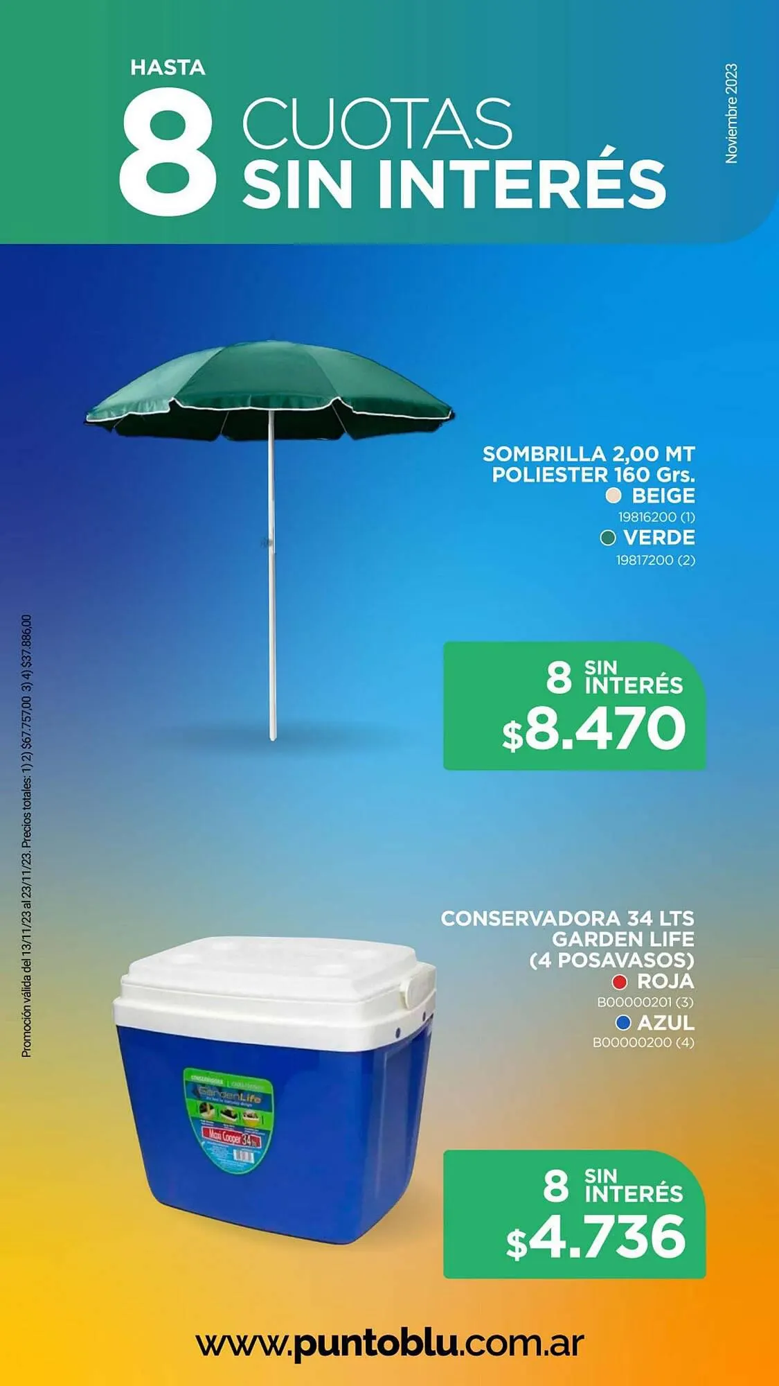 Ofertas de Catálogo Punto Blu 17 de noviembre al 23 de noviembre 2023 - Página 7 del catálogo