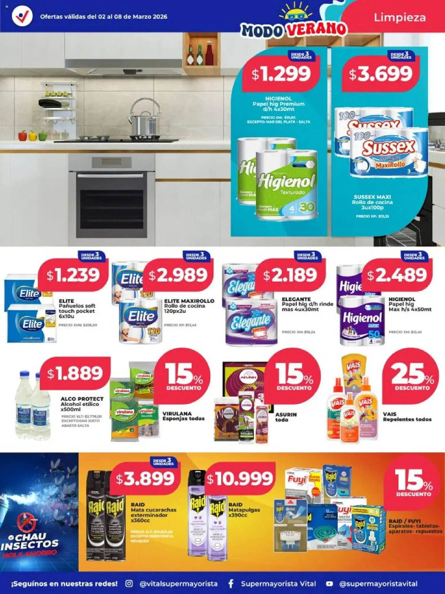Ofertas de Catálogo Supermayorista Vital 2 de marzo al 8 de marzo 2026 - Página 8 del catálogo