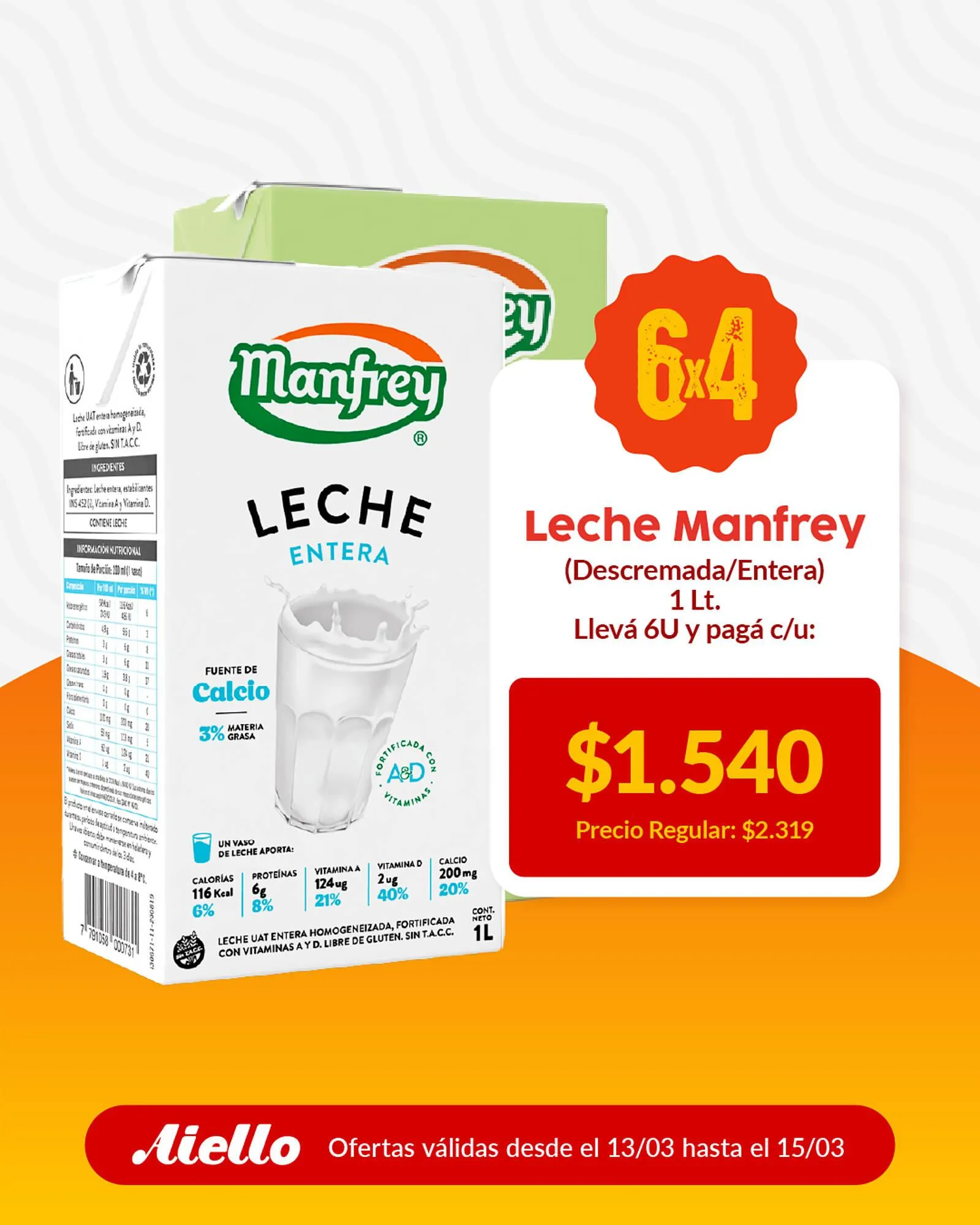 Ofertas de Catálogo Supermercados Aiello 13 de marzo al 15 de marzo 2026 - Página 2 del catálogo