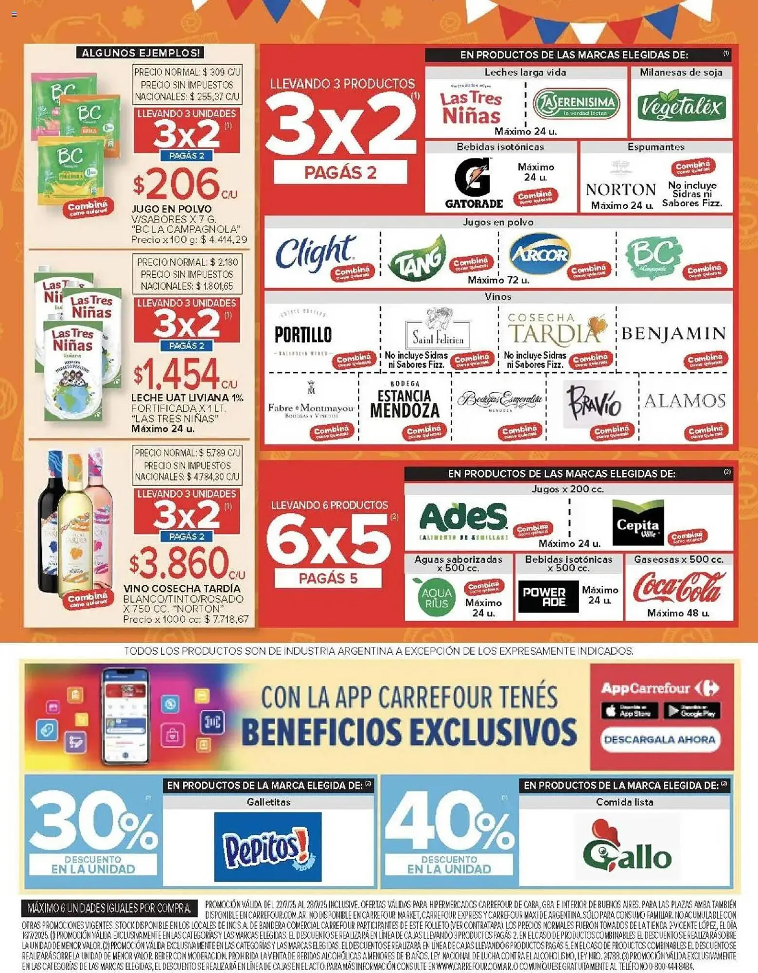 Ofertas de Catálogo Carrefour 22 de julio al 28 de julio 2025 - Página 11 del catálogo