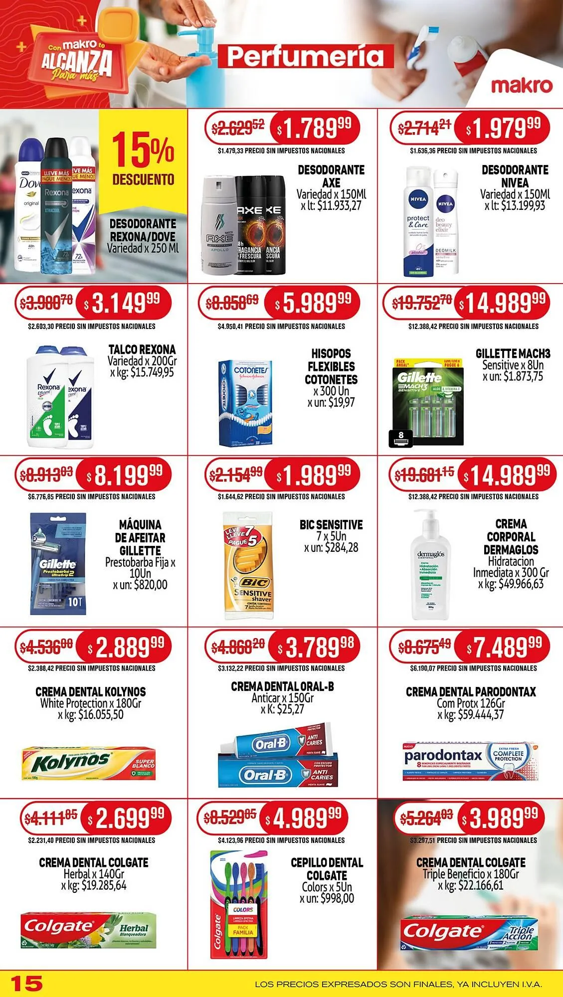 Ofertas de Catálogo Makro 29 de mayo al 4 de junio 2025 - Página 15 del catálogo