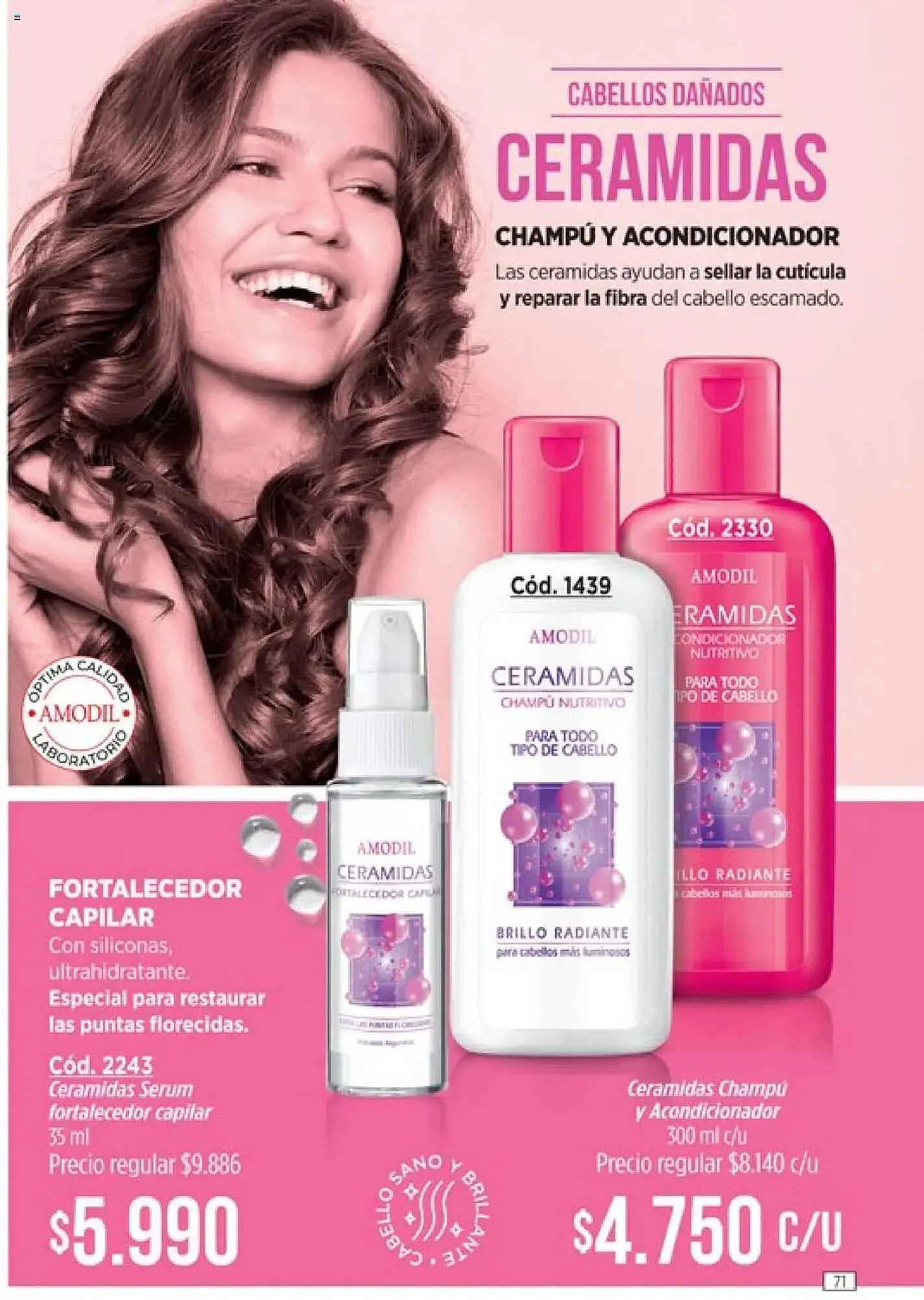 Ofertas de Catálogo Amodil 3 de mayo al 18 de mayo 2025 - Página 71 del catálogo