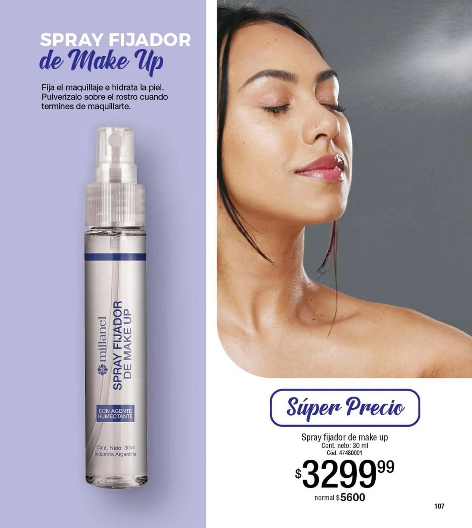 Ofertas de Catálogo Millanel Cosmética 27 de febrero al 31 de marzo 2025 - Página 107 del catálogo