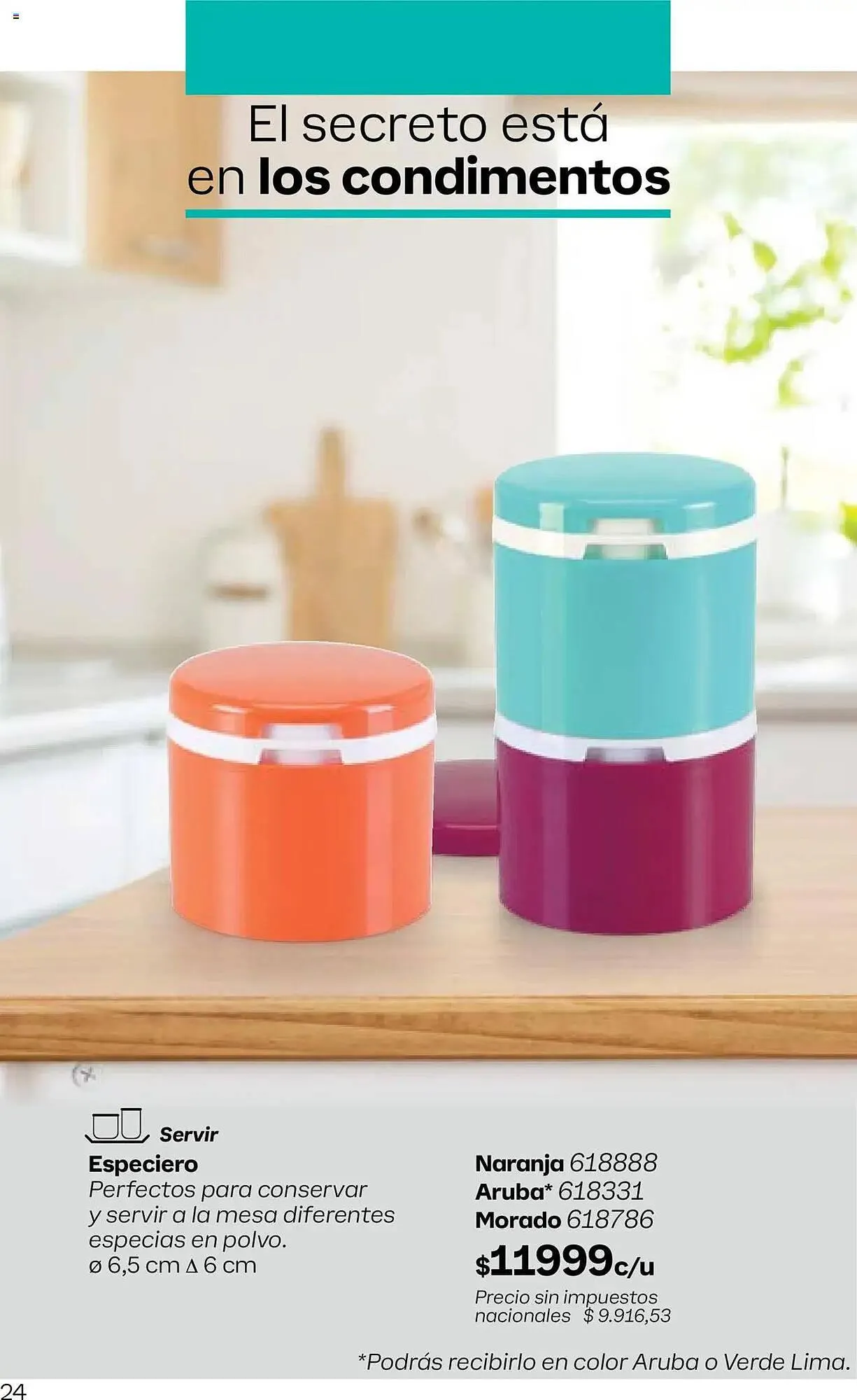 Ofertas de Folleto Tupperware 13 de octubre al 3 de noviembre 2025 - Página 25 del catálogo