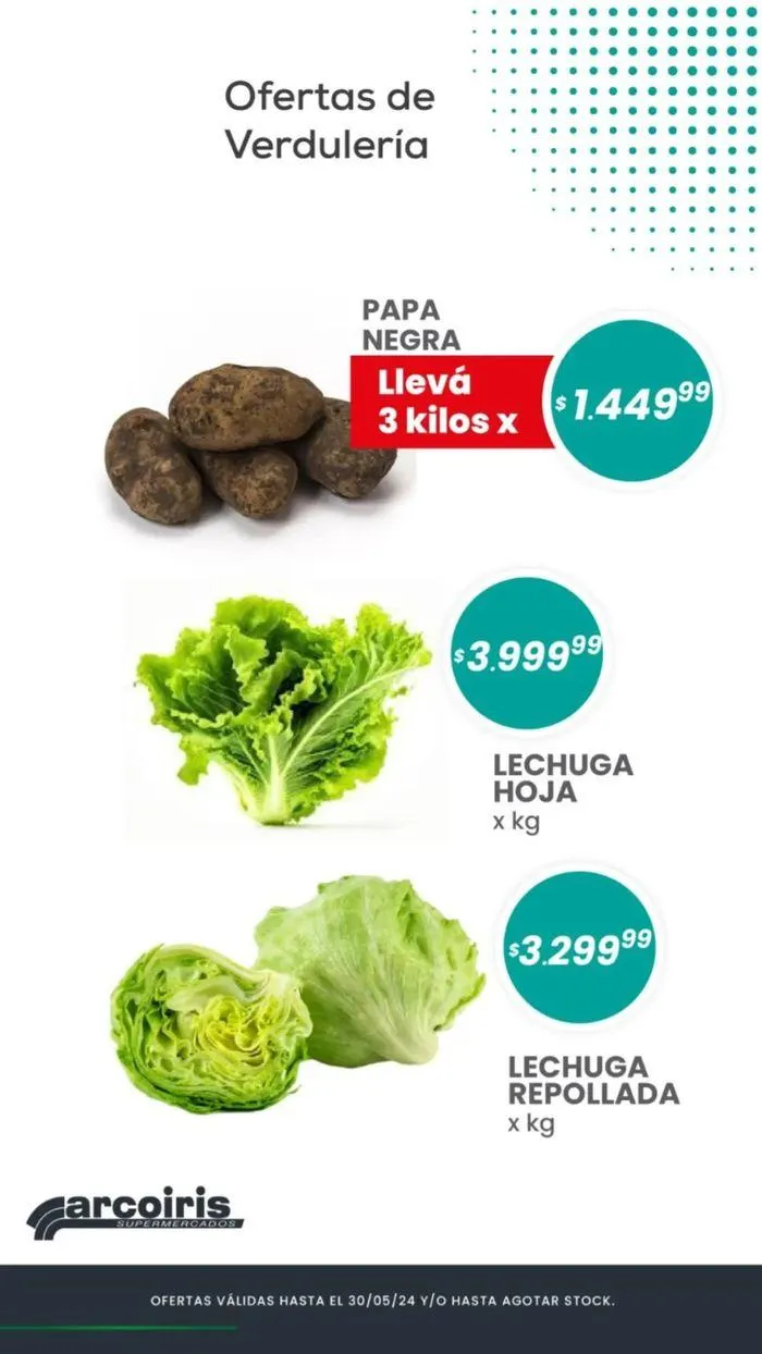 Ofertas de Ofertas de Verdulería Arcoiris 27 de mayo al 30 de mayo 2024 - Página 2 del catálogo