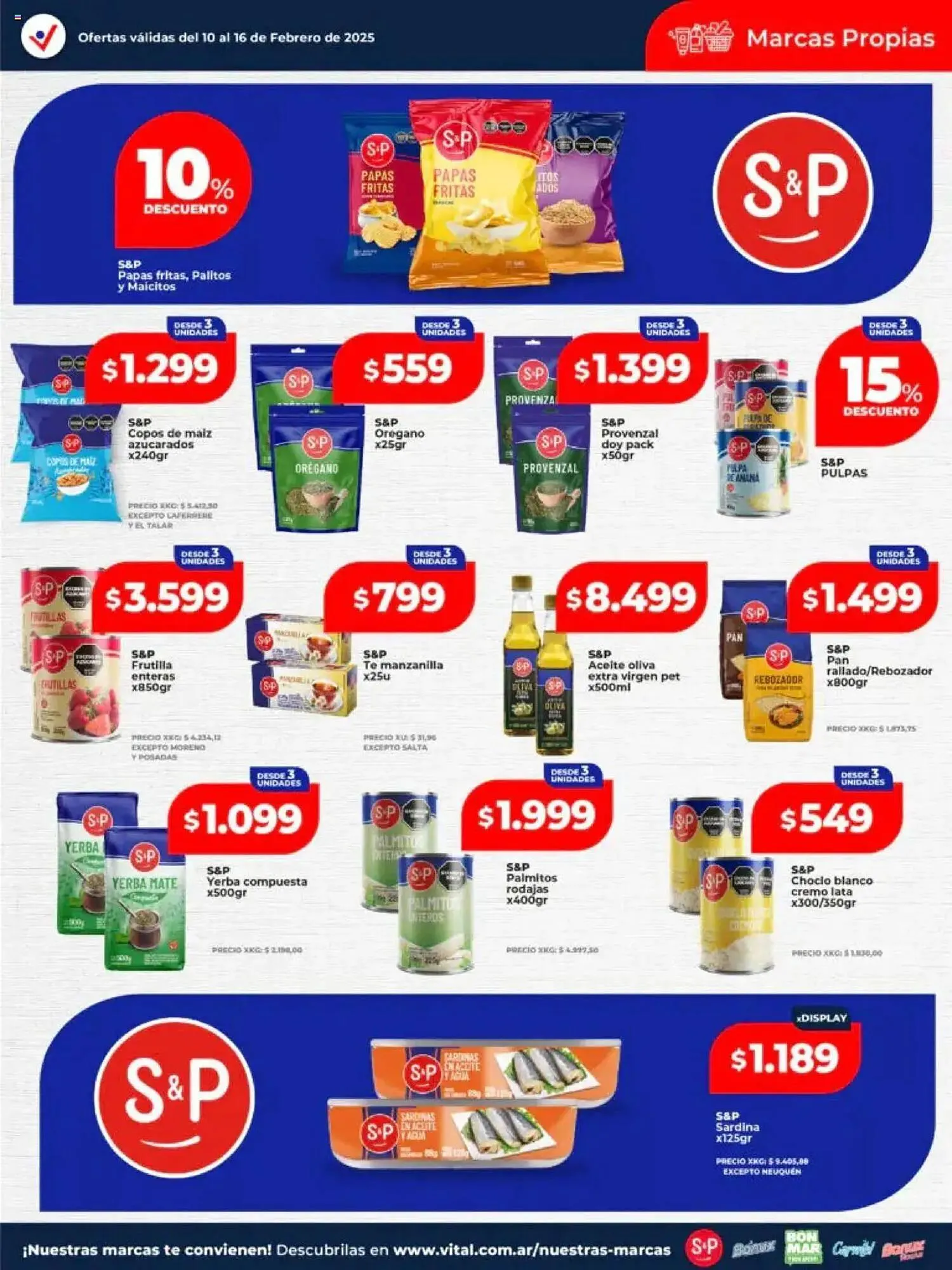 Ofertas de Catálogo Supermayorista Vital 10 de febrero al 16 de febrero 2025 - Página 23 del catálogo