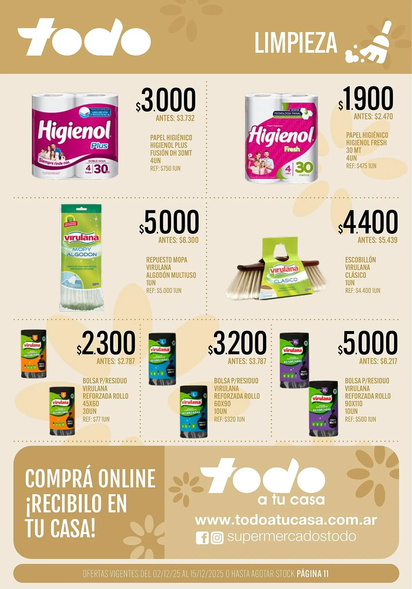 Ofertas de Catálogo Supermercados Todo 2 de diciembre al 15 de diciembre 2025 - Página 11 del catálogo