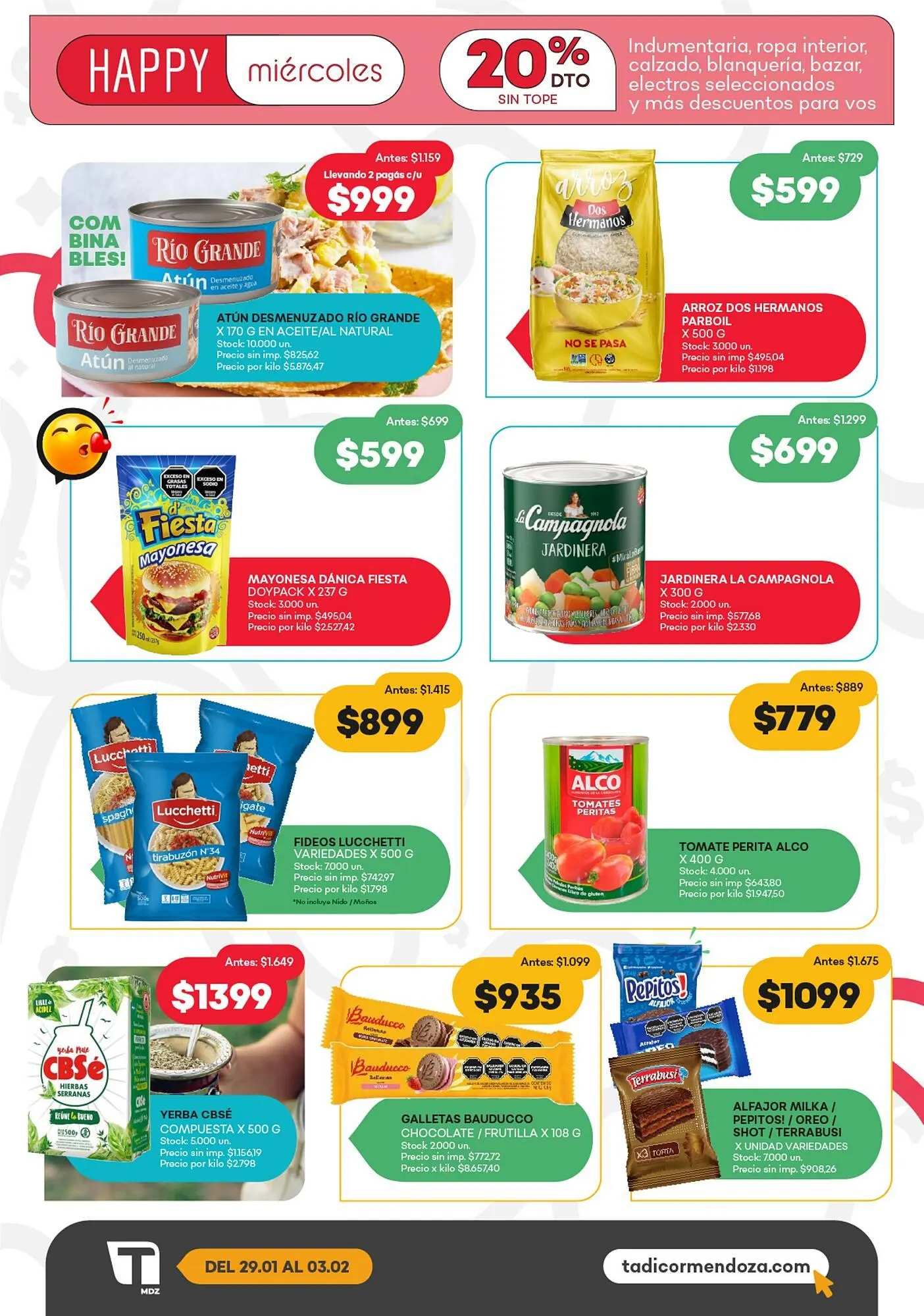 Ofertas de Catálogo Supermercados Tadicor 27 de enero al 3 de febrero 2026 - Página 2 del catálogo