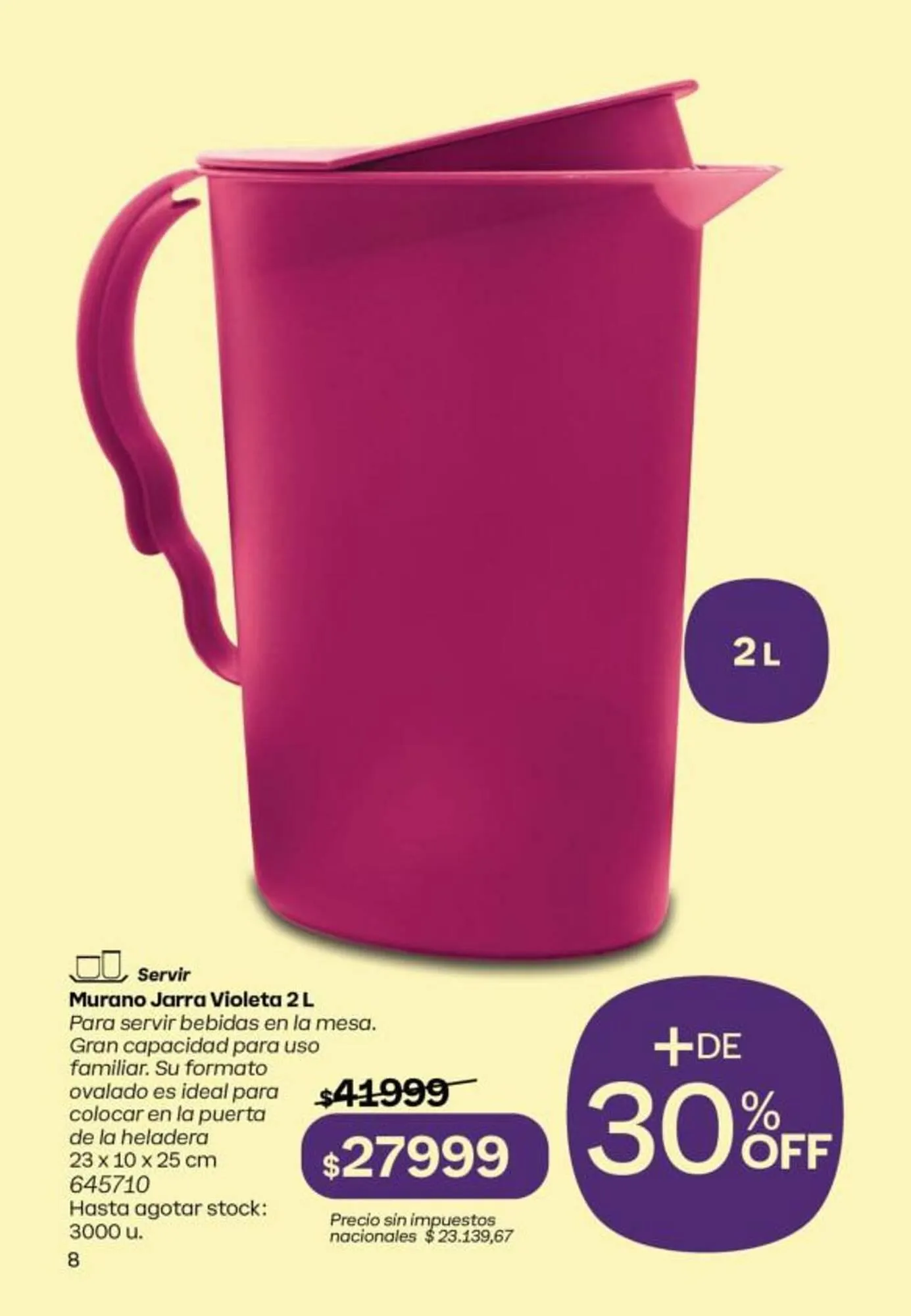 Ofertas de Folleto Tupperware 1 de octubre al 31 de octubre 2025 - Página 9 del catálogo