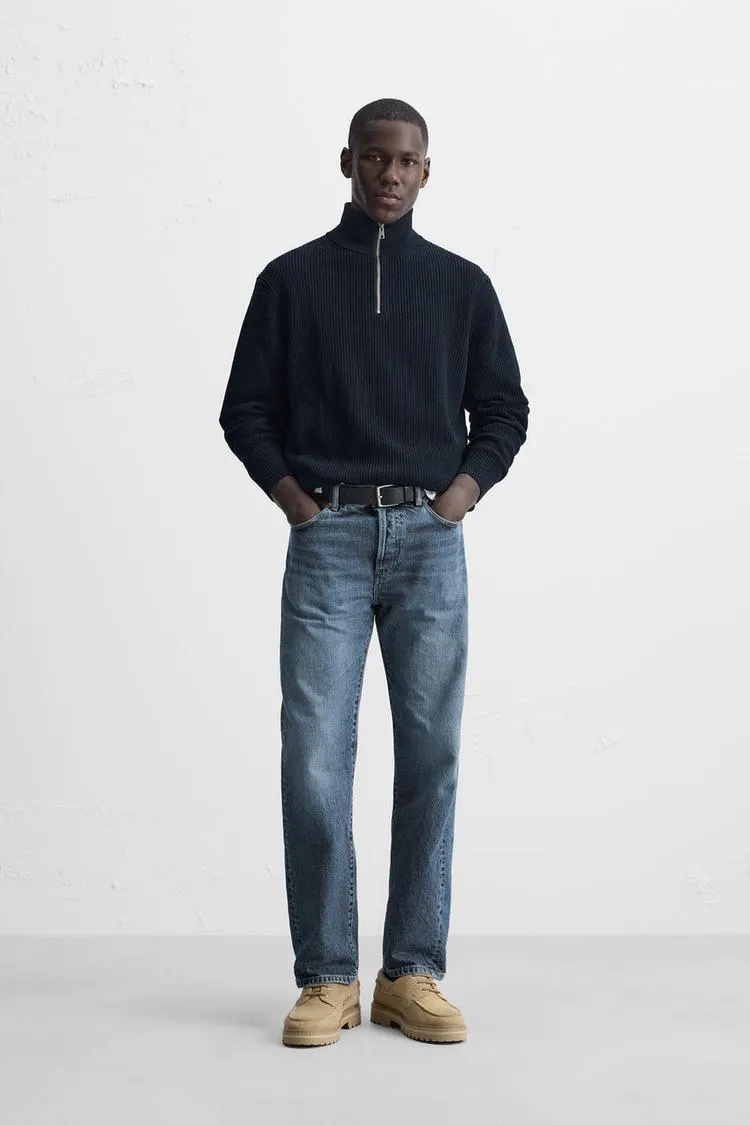 JERSEY BÁSICO CUELLO CREMALLERA