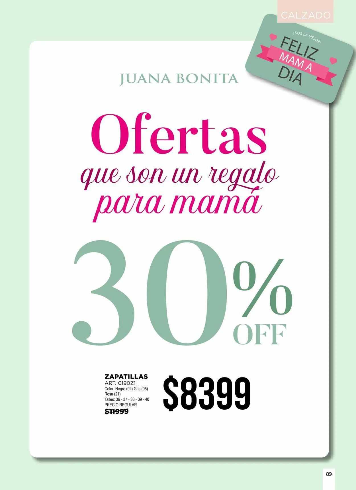 Ofertas de Juana Bonita 7 de septiembre al 30 de septiembre 2023 - Página 89 del catálogo