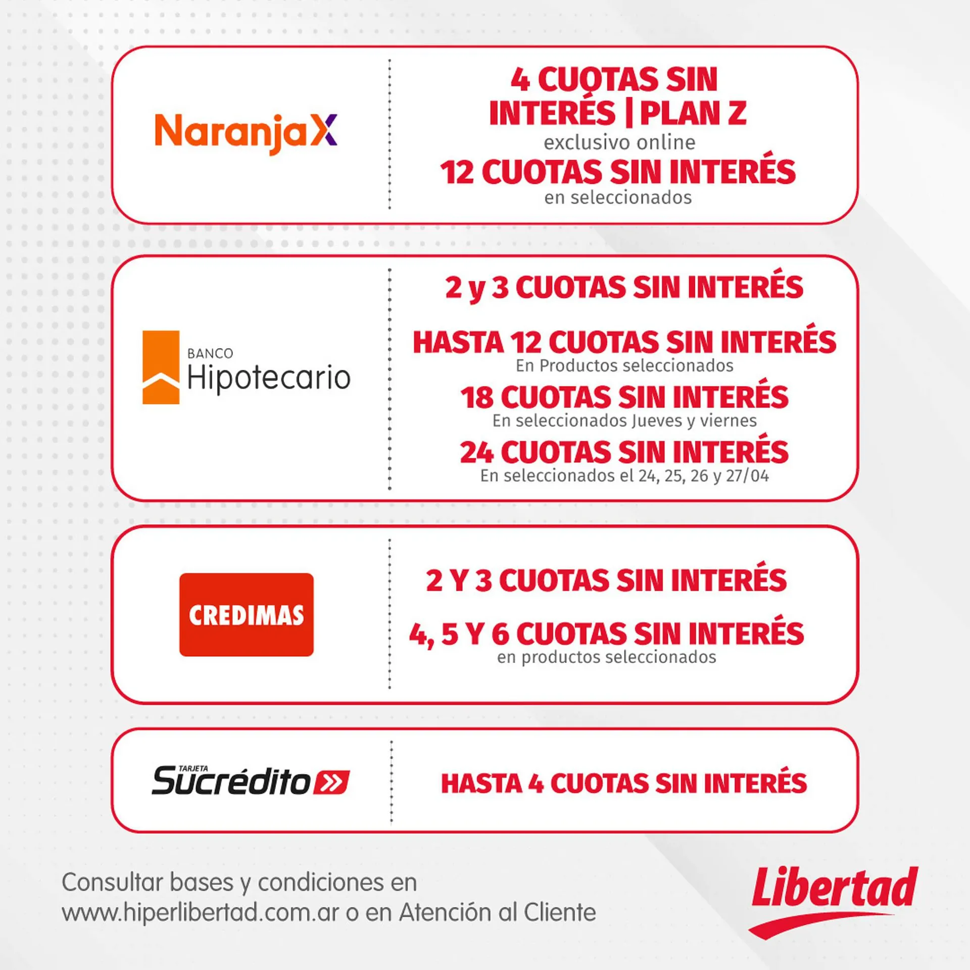Ofertas de Catálogo Hipermercado Libertad 14 de abril al 30 de abril 2025 - Página 2 del catálogo