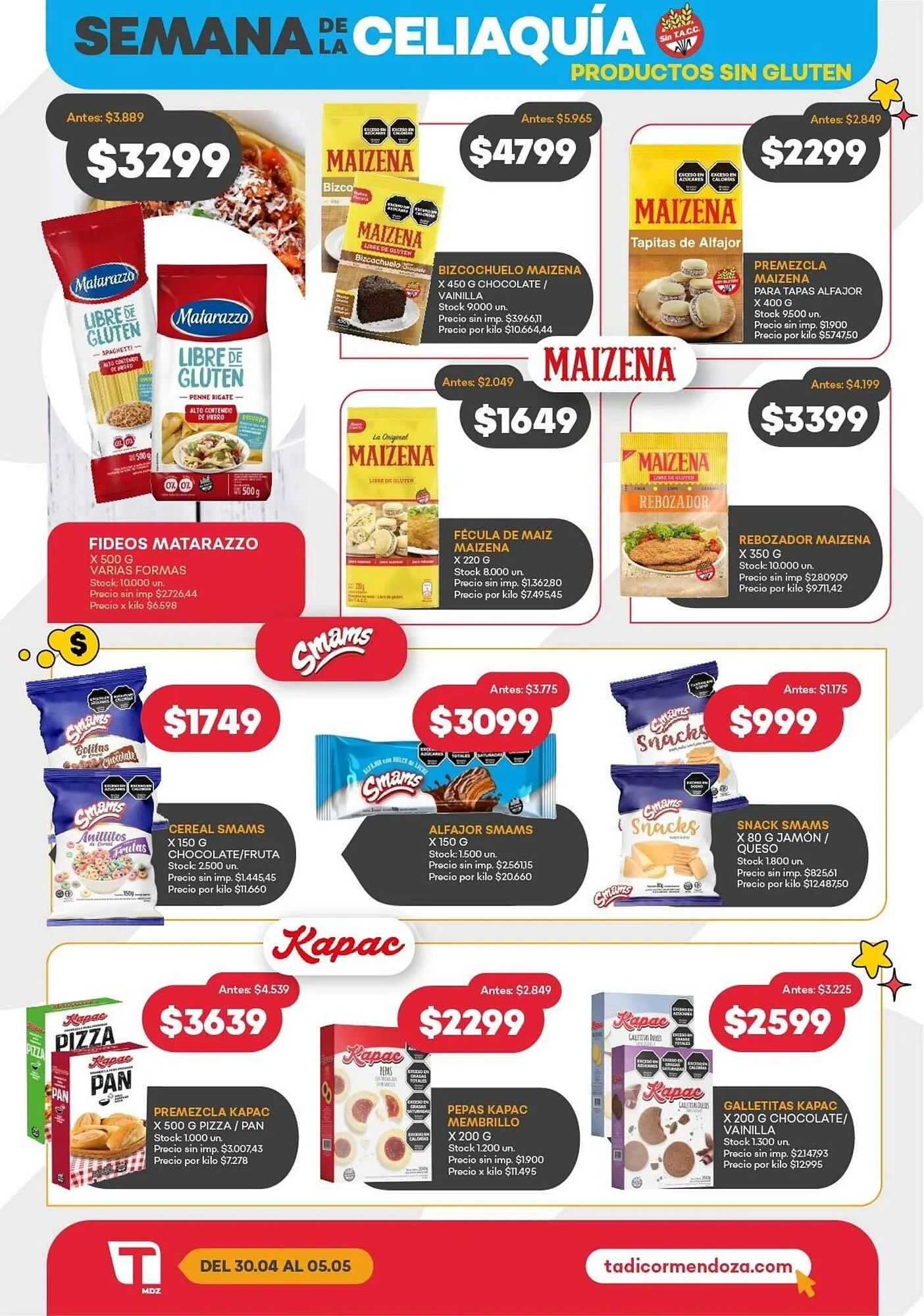 Ofertas de Catálogo Supermercados Tadicor 29 de abril al 5 de mayo 2026 - Página 3 del catálogo