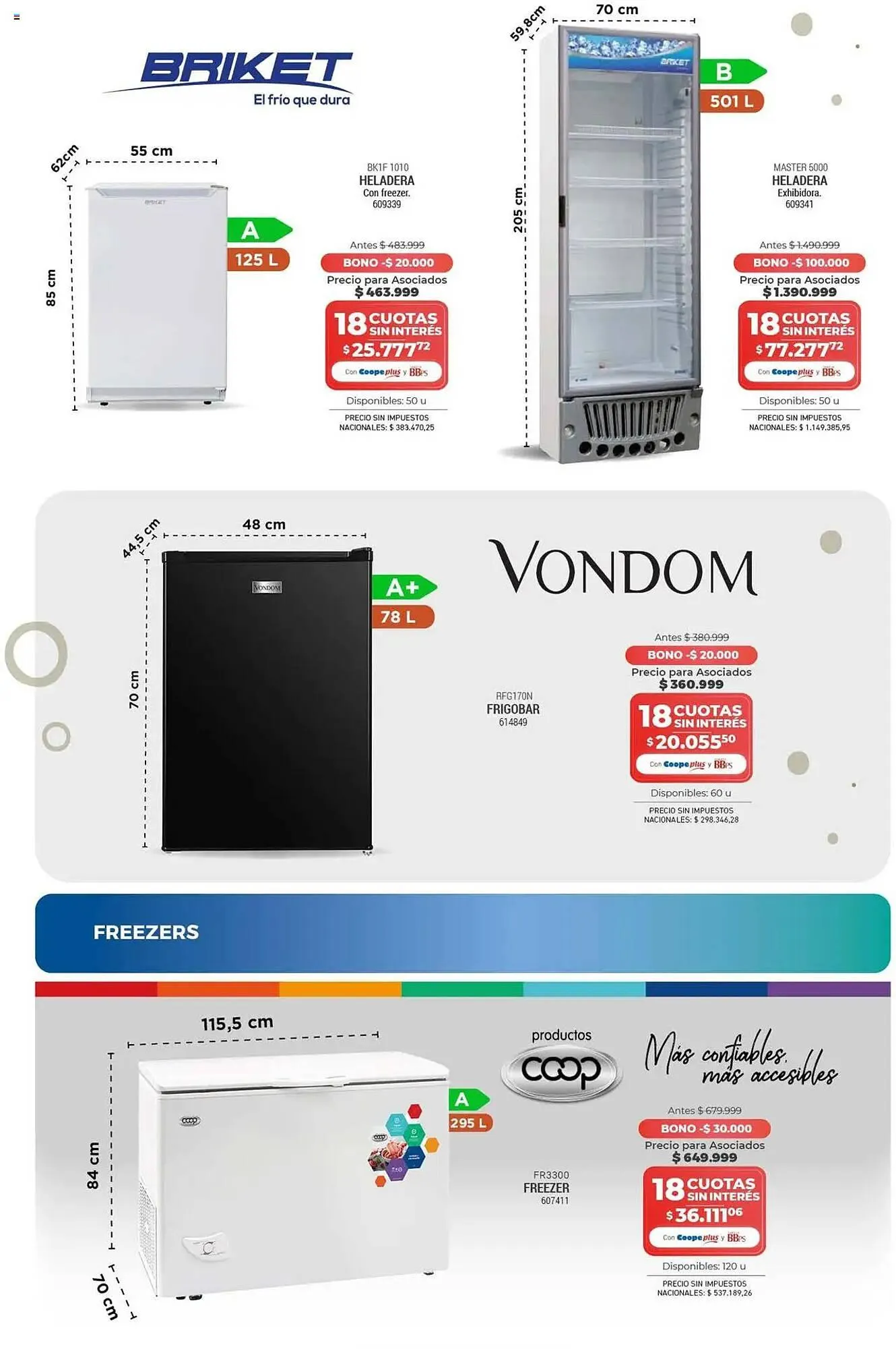 Ofertas de Catálogo Cooperativa Obrera 14 de julio al 28 de julio 2025 - Página 64 del catálogo