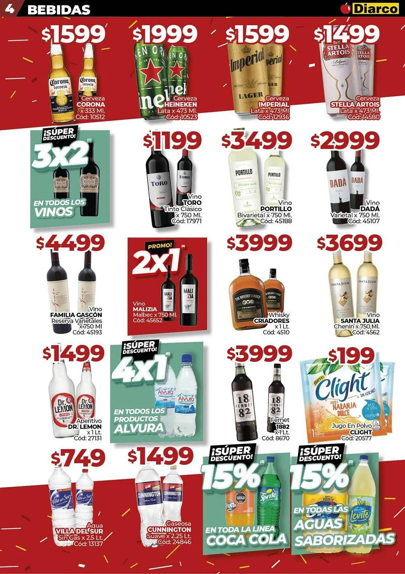 Ofertas de Catálogo Diarco 24 de marzo al 30 de marzo 2025 - Página 4 del catálogo