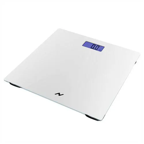 Balanza Baño Digital Nictom Bp01 Blanco Personal Apagado Automatico 180 kg
