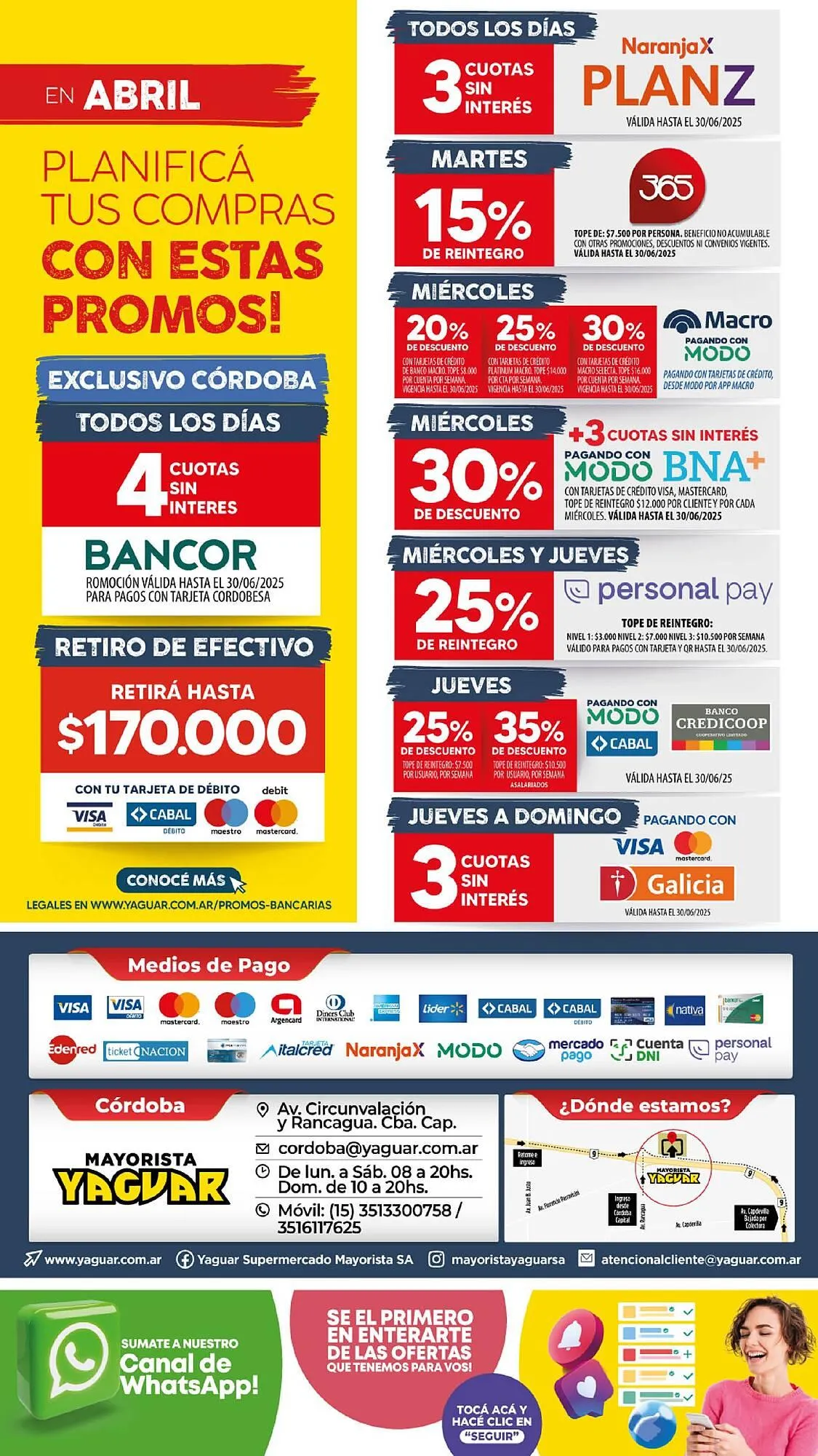 Ofertas de Catálogo Supermercados Yaguar 31 de marzo al 6 de abril 2025 - Página 16 del catálogo
