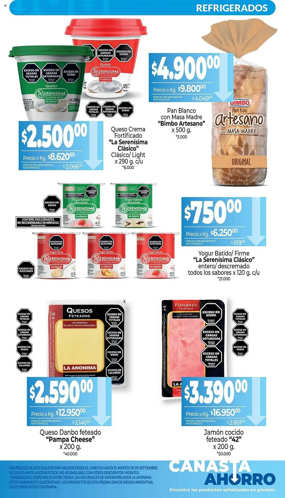 Ofertas de Catálogo La Anonima 1 de septiembre al 30 de septiembre 2025 - Página 8 del catálogo