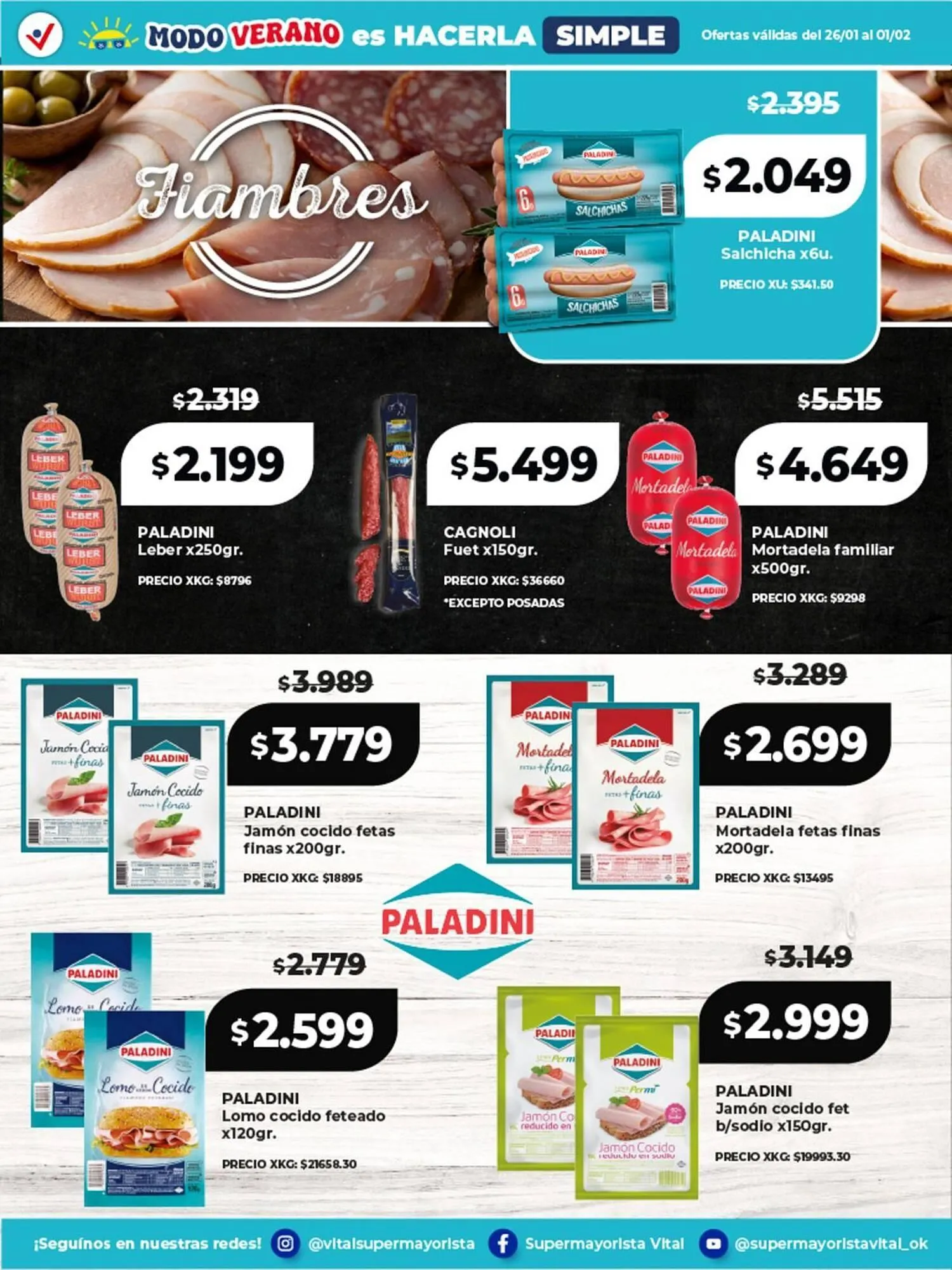 Ofertas de Catálogo Supermayorista Vital 26 de enero al 1 de febrero 2026 - Página 9 del catálogo