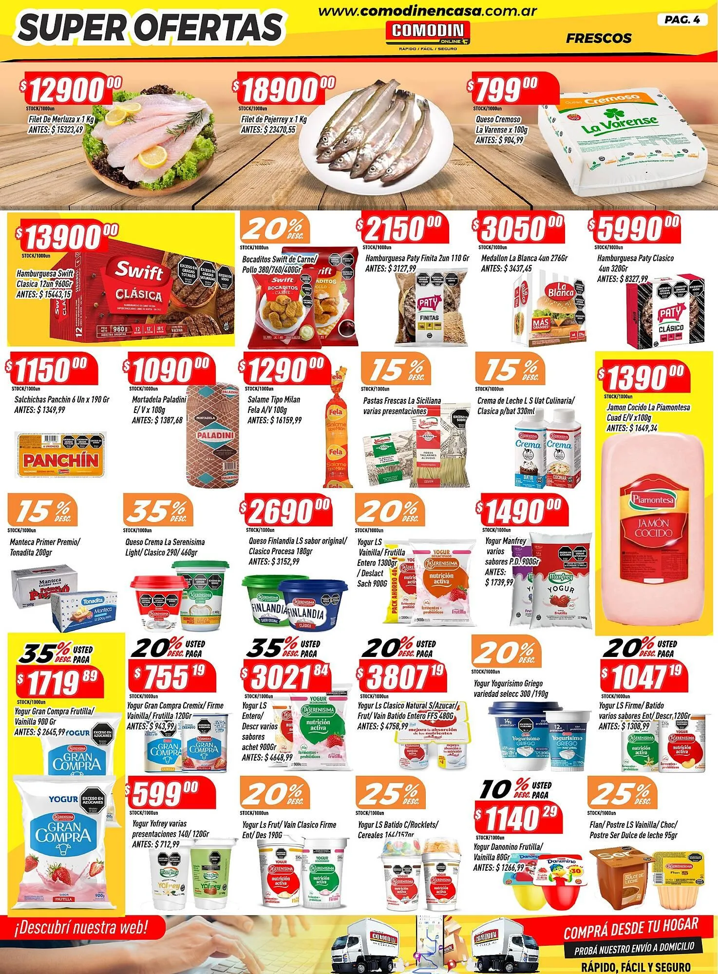 Ofertas de Catálogo Supermercados Comodin 20 de marzo al 26 de marzo 2026 - Página 4 del catálogo