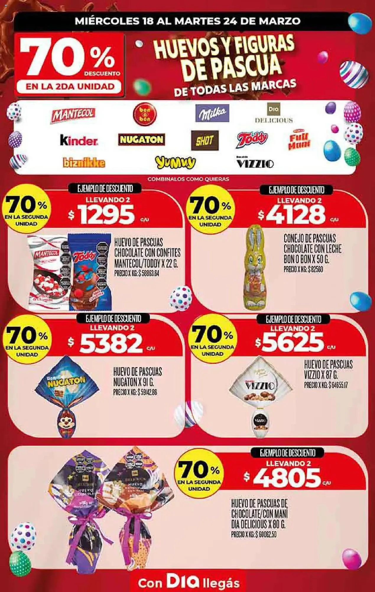 Ofertas de Folleto Supermercados DIA 18 de marzo al 24 de marzo 2026 - Página 1 del catálogo