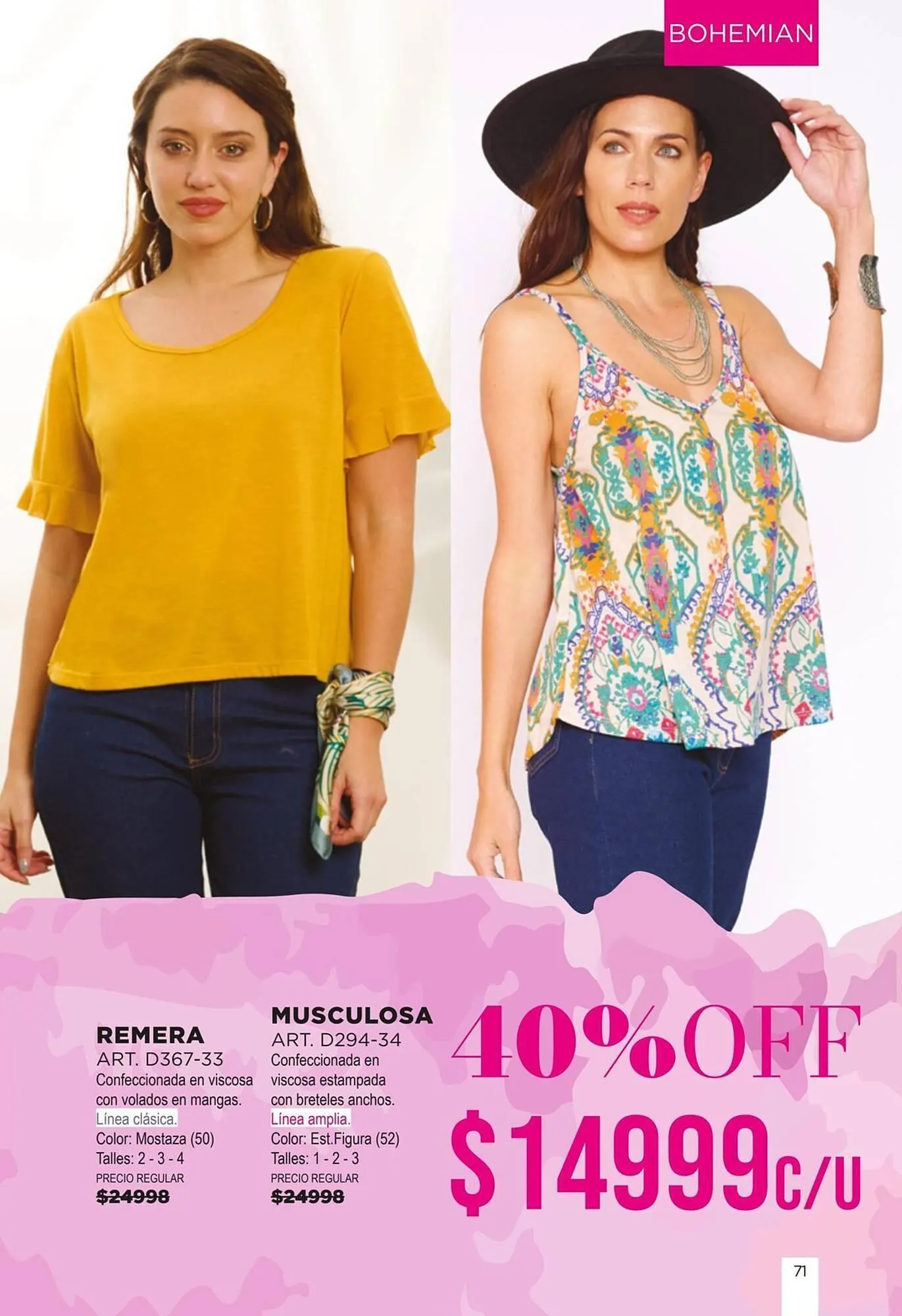 Ofertas de Catálogo Juana Bonita 9 de abril al 22 de abril 2025 - Página 71 del catálogo