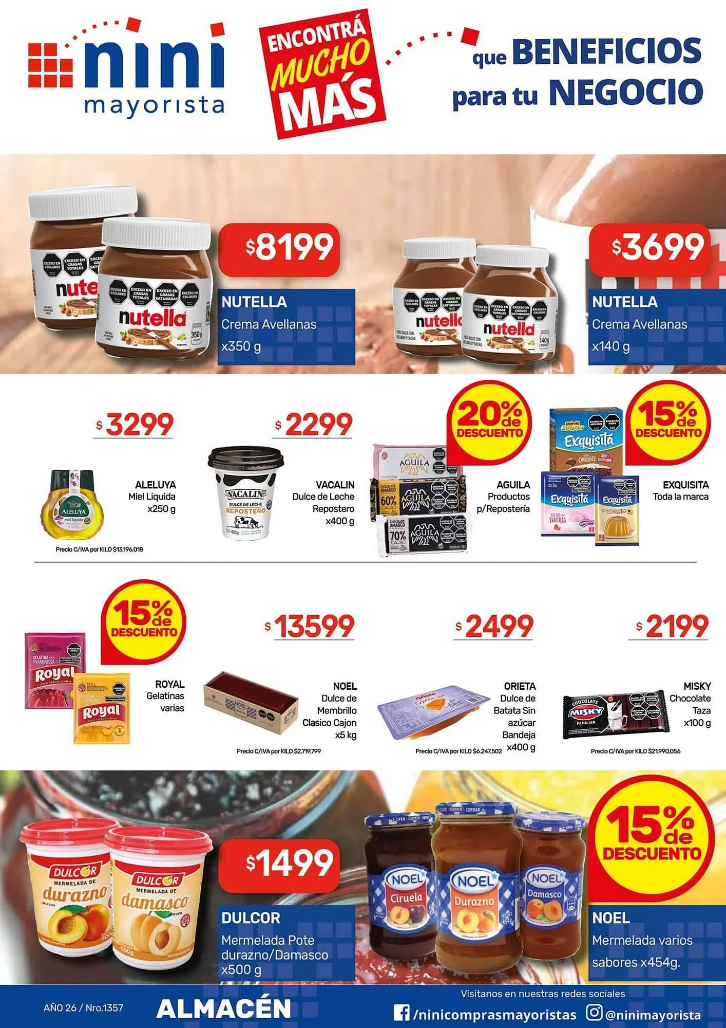 Ofertas de Catálogo Nini Mayorista 27 de abril al 3 de mayo 2026 - Página 28 del catálogo