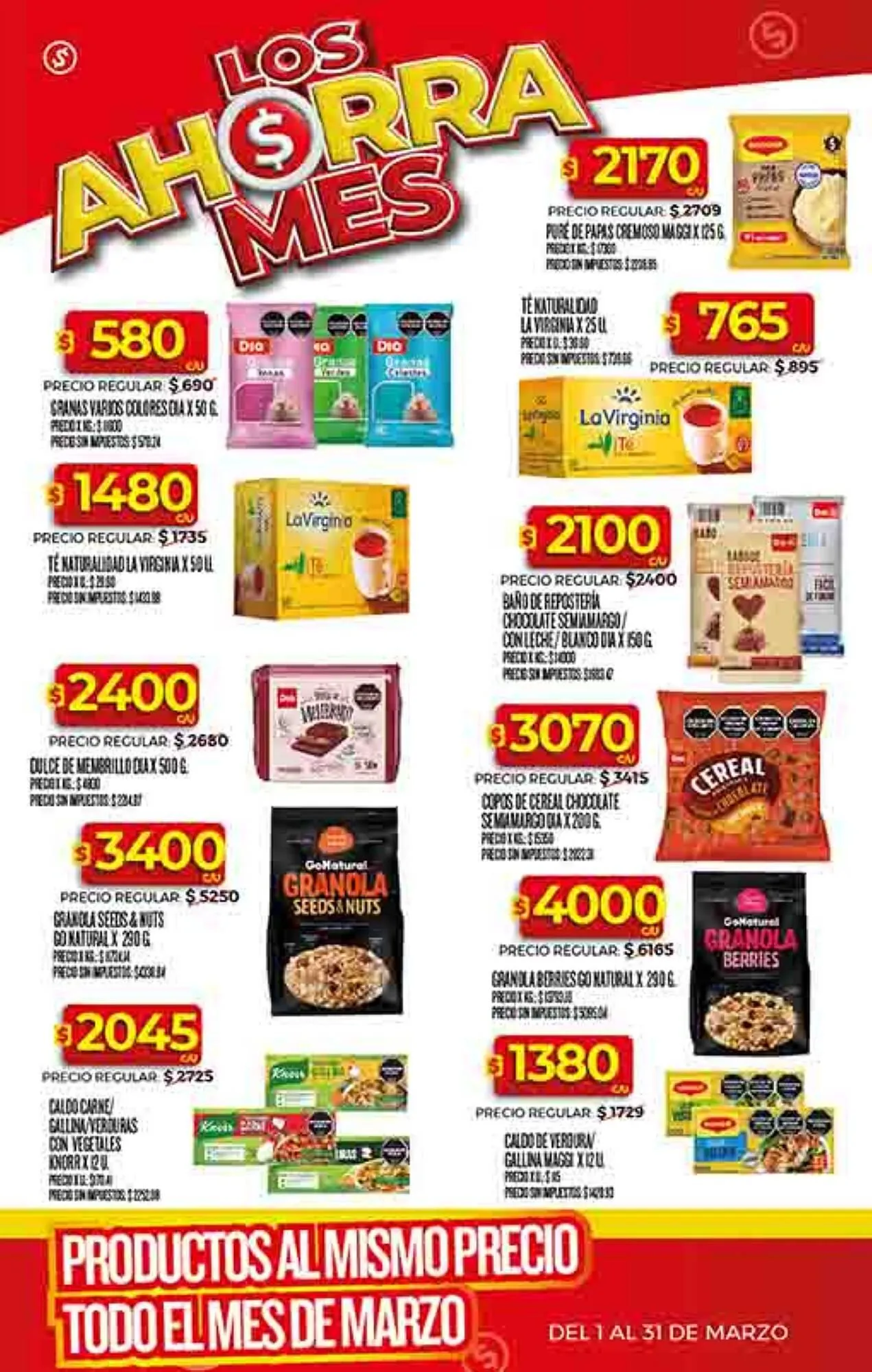 Ofertas de Folleto Supermercados DIA 25 de marzo al 30 de marzo 2026 - Página 34 del catálogo