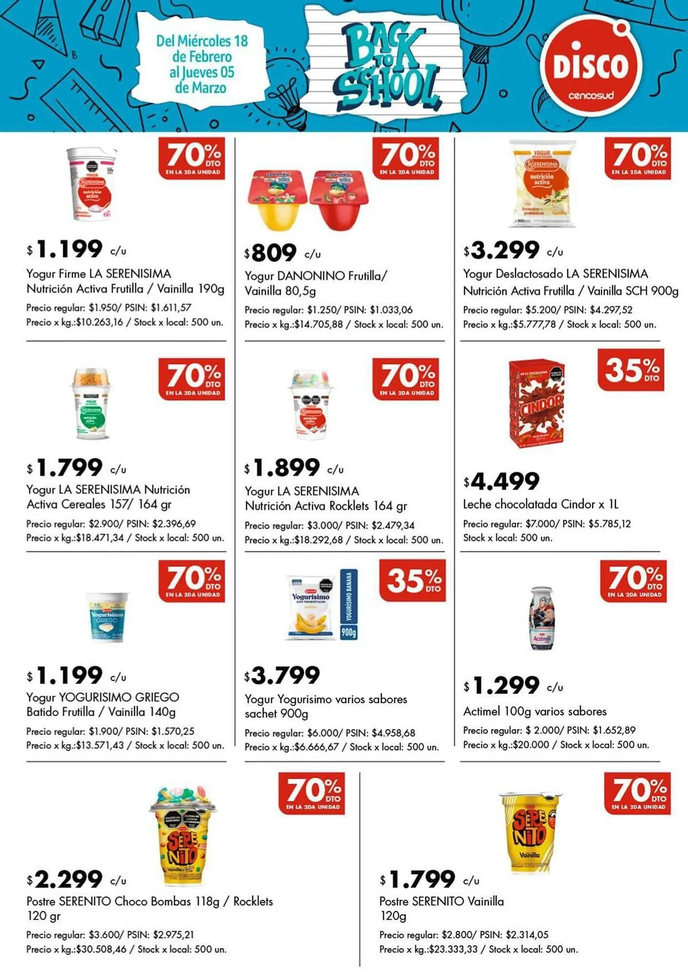 Ofertas de Folleto Disco 18 de febrero al 5 de marzo 2026 - Página 8 del catálogo