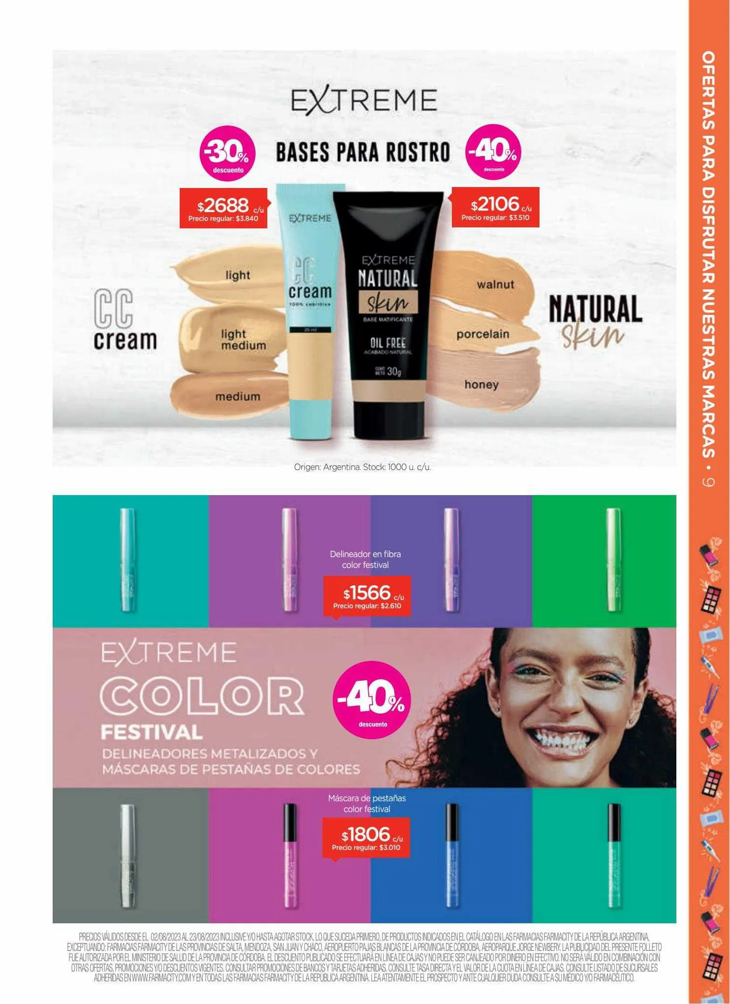 Ofertas de Catálogo Farmacity 1 de junio al 30 de septiembre 2023 - Página 9 del catálogo